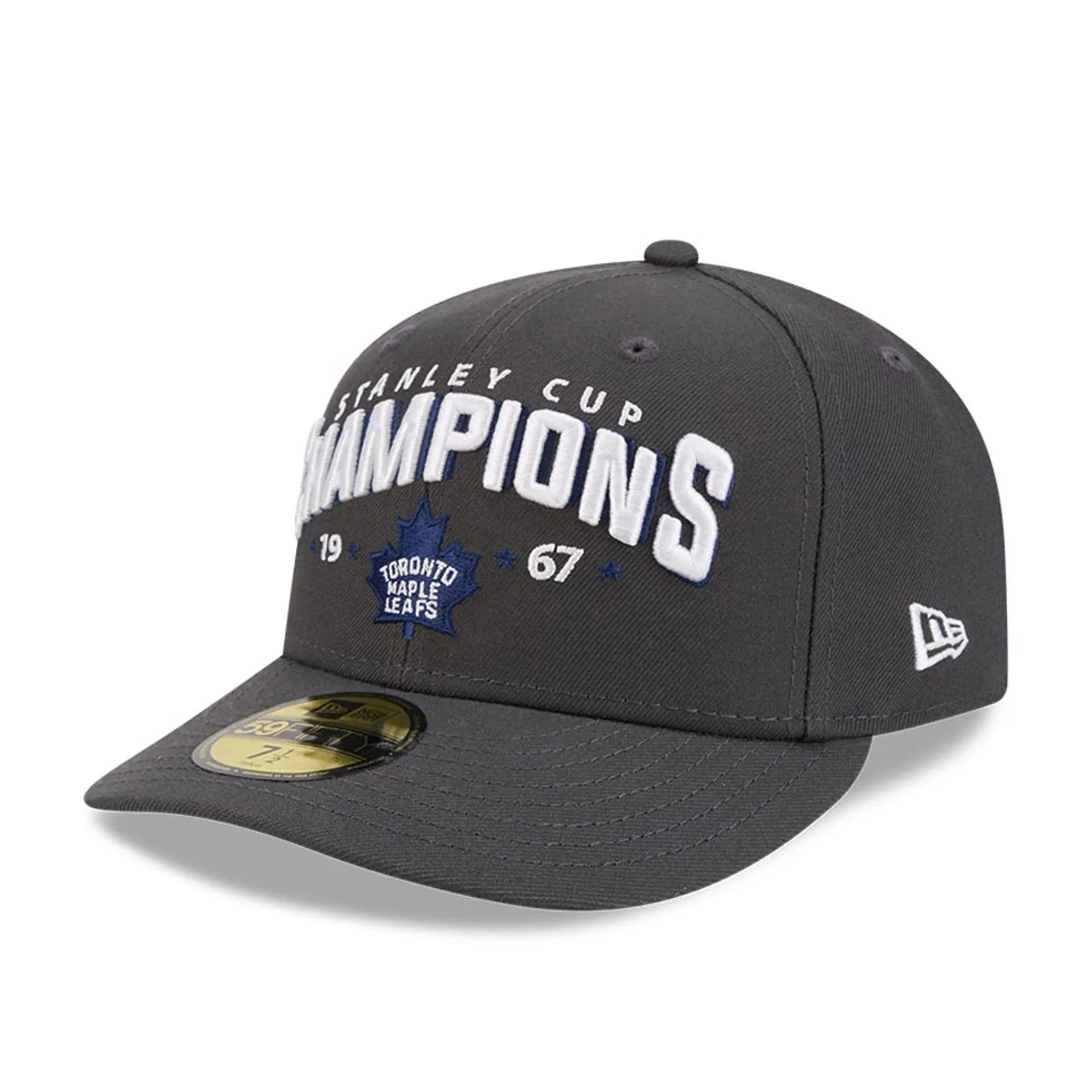 Toronto Maple Leafs NHL Stanley Cup Champions Dark Grey 59FIFTY Fitted Cap - Image 4