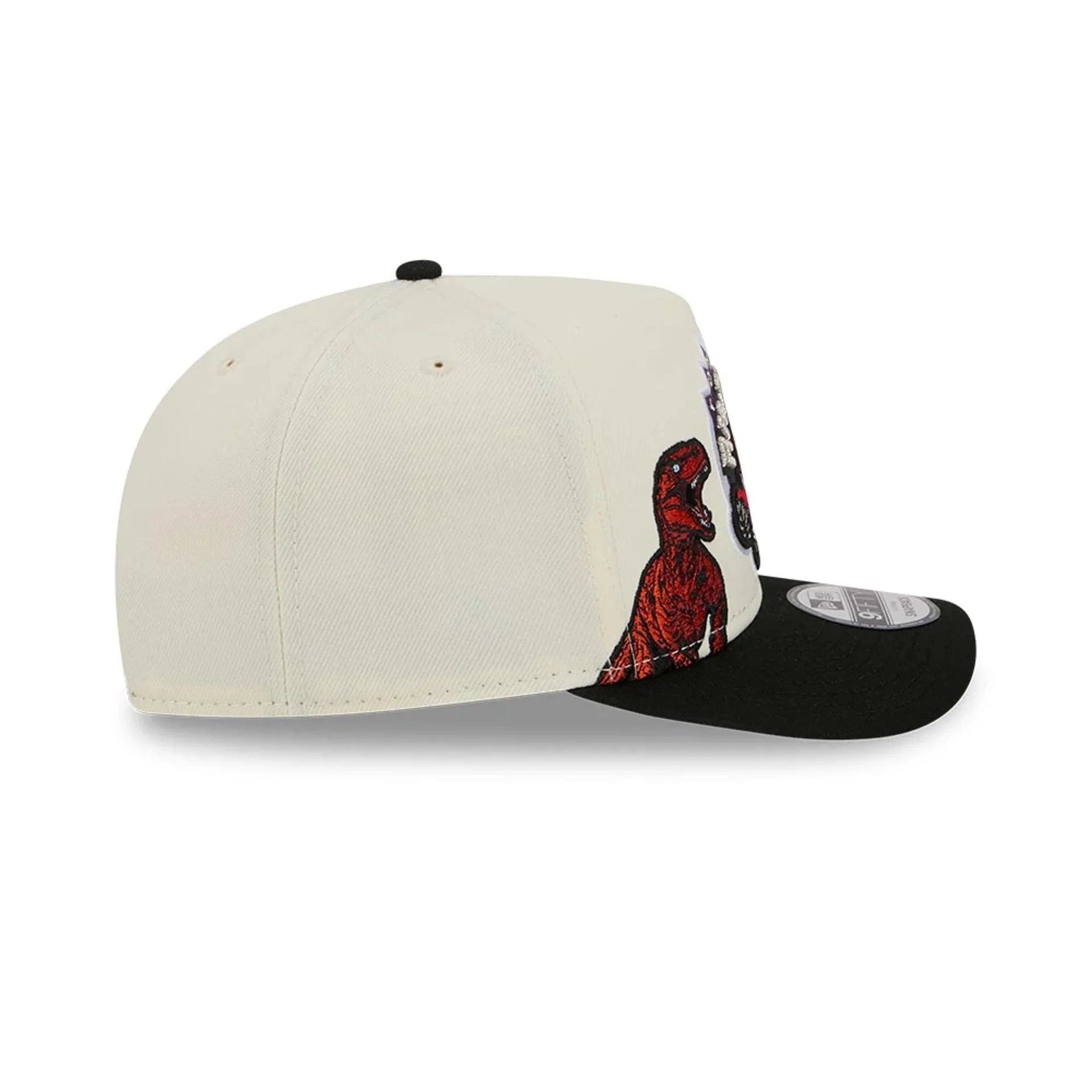 Toronto Raptors Black Red 9FIFTY A-Frame Snapback Adjustable Cap - Image 5