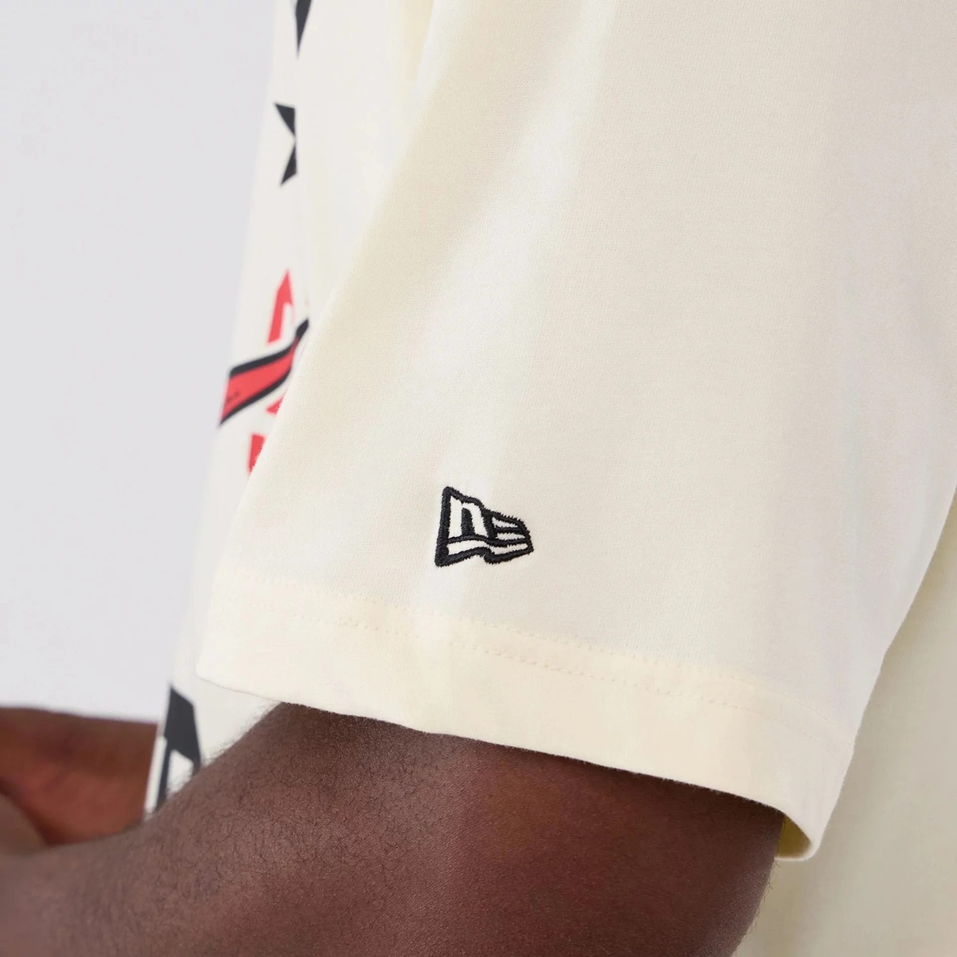 Toronto Raptors NBA Hardwood Classic Cream T-Shirt - Image 4