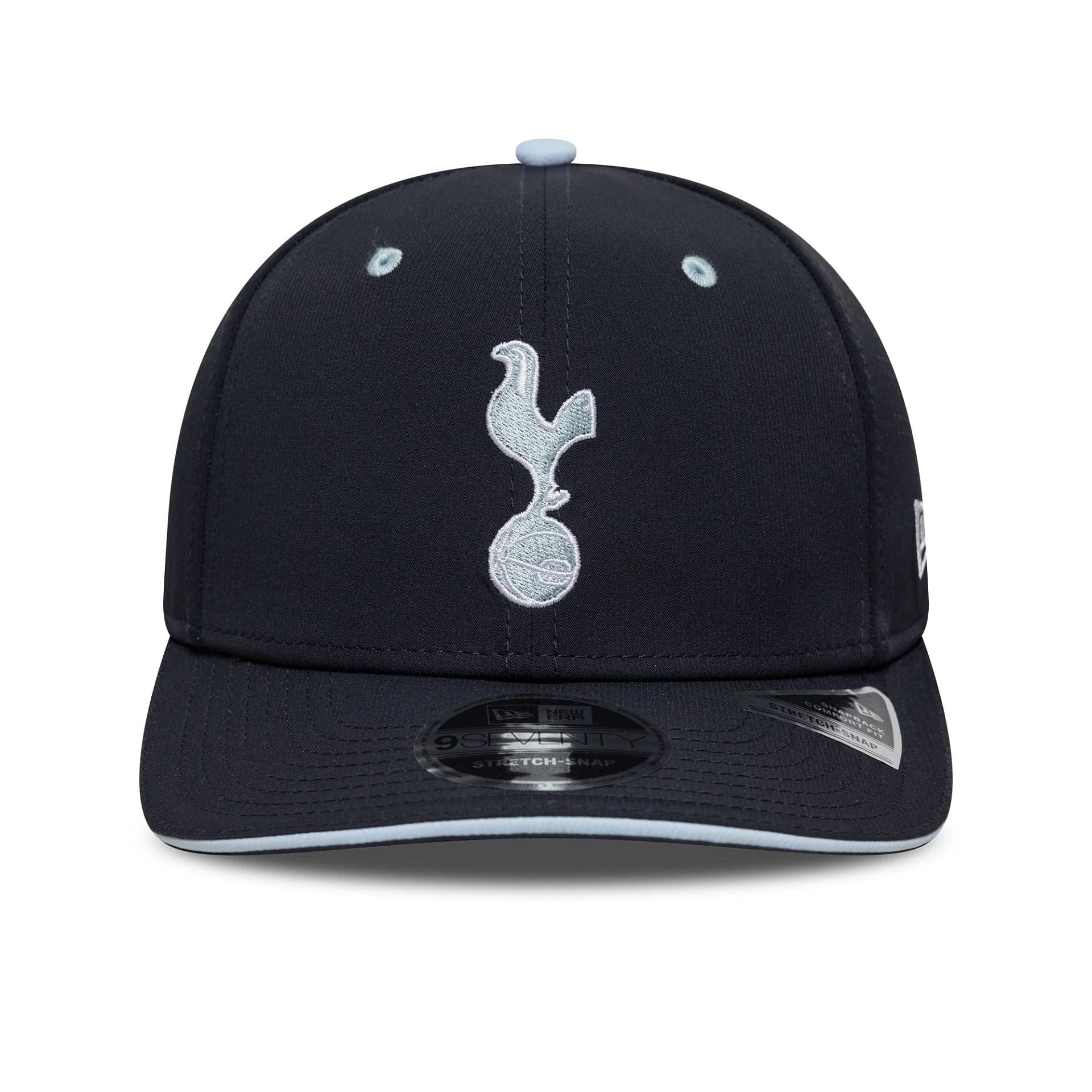 Tottenham Hotspur FC Cockerel Navy 9SEVENTY Stretch Snap Cap - Image 2