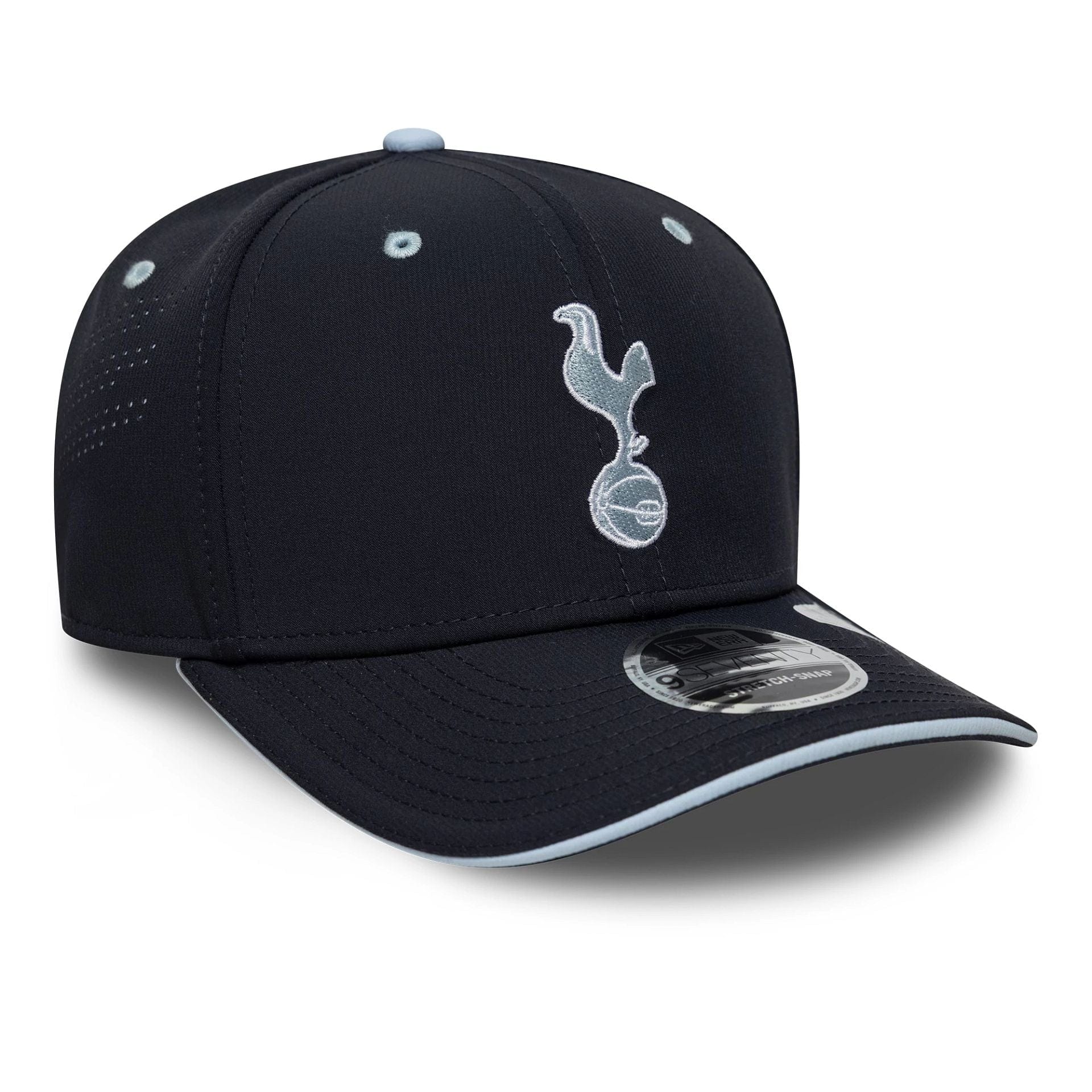 Tottenham Hotspur FC Cockerel Navy 9SEVENTY Stretch Snap Cap - Image 3