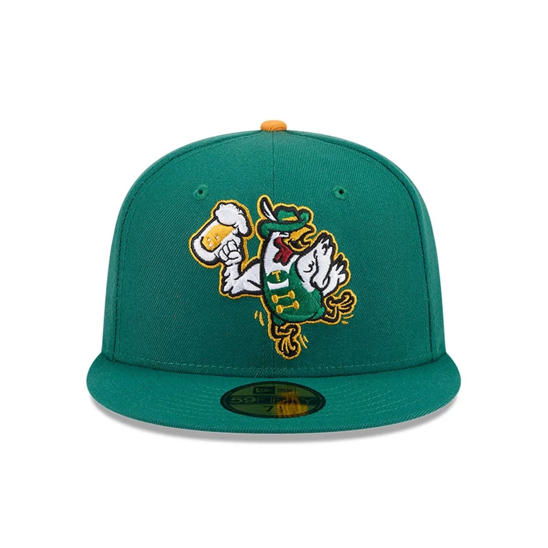Tulsa Drillers MiLB Theme Night Green 59FIFTY Fitted Cap - Image 3