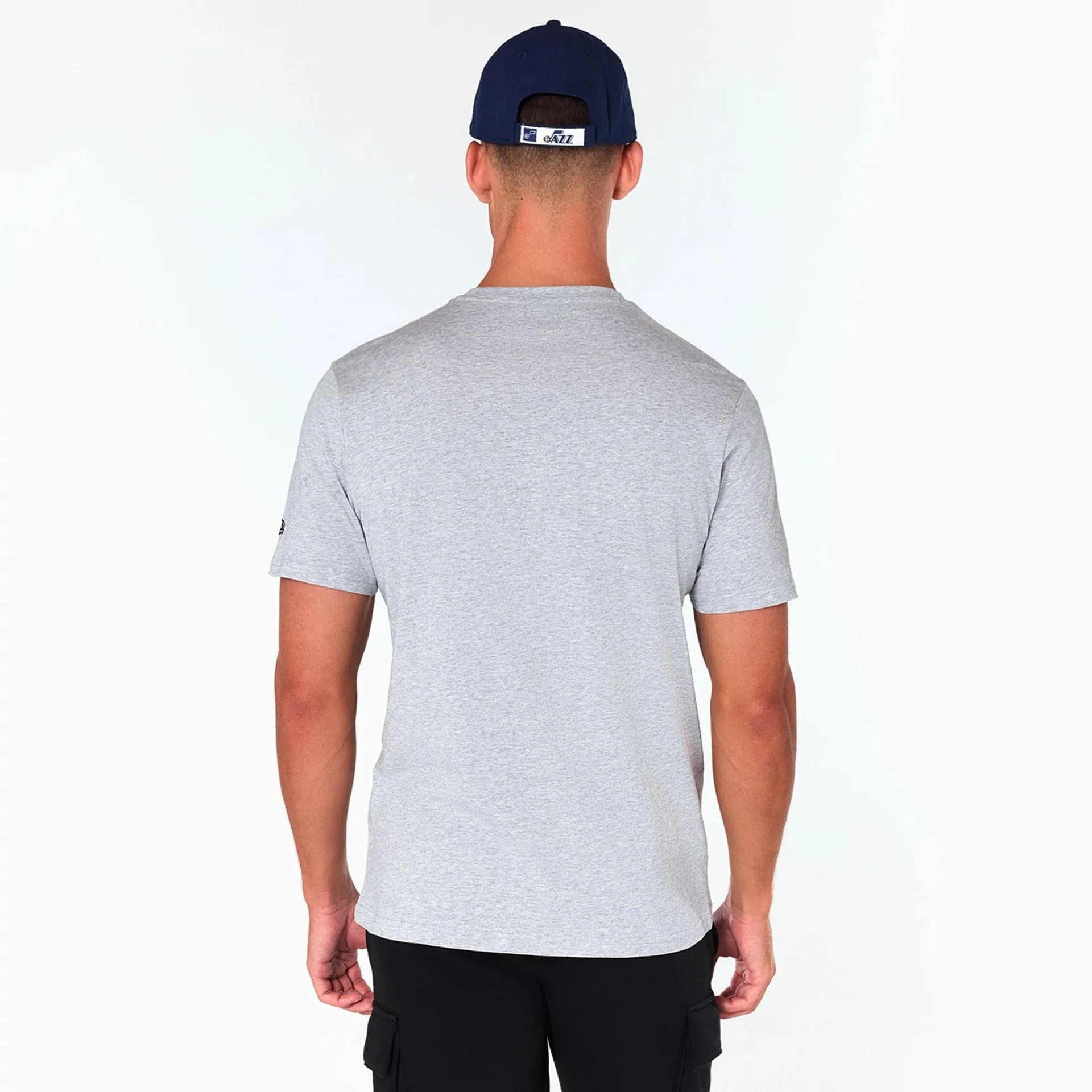 Utah Jazz NBA Grey T-Shirt - Image 7