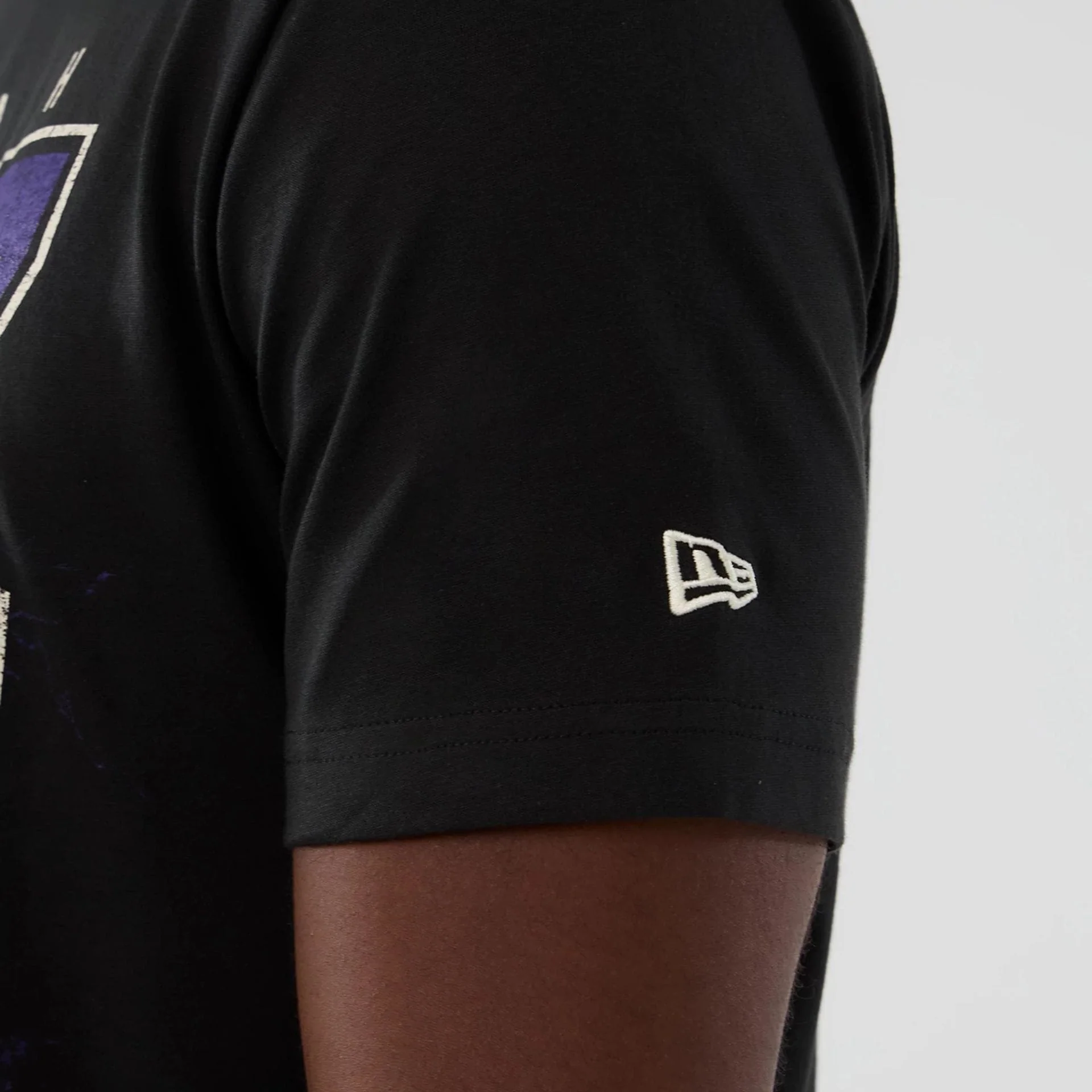 Utah Jazz NBA Hardwood Classic Black T-Shirt - Image 4