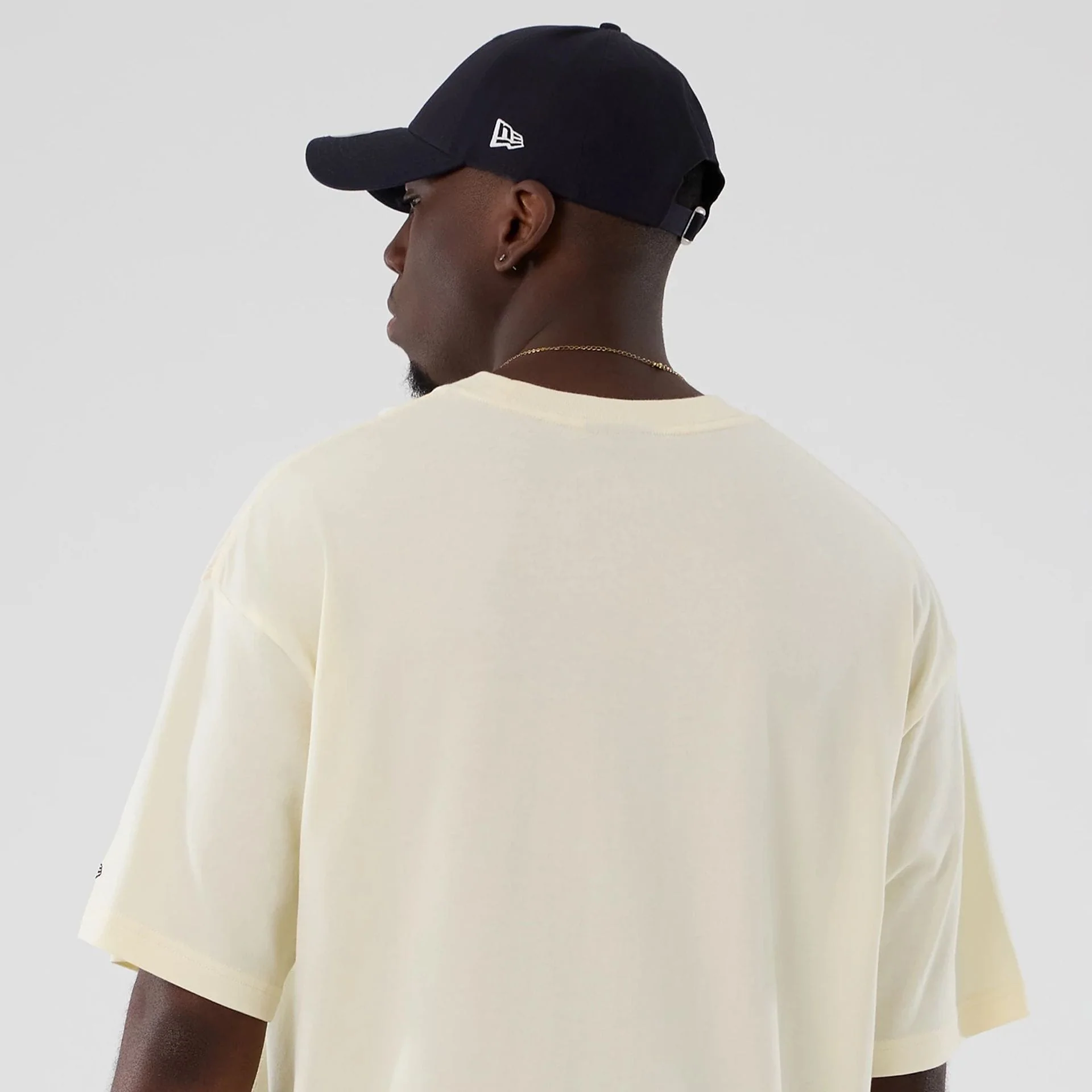 Utah Jazz NBA Hardwood Classic Cream T-Shirt - Image 7