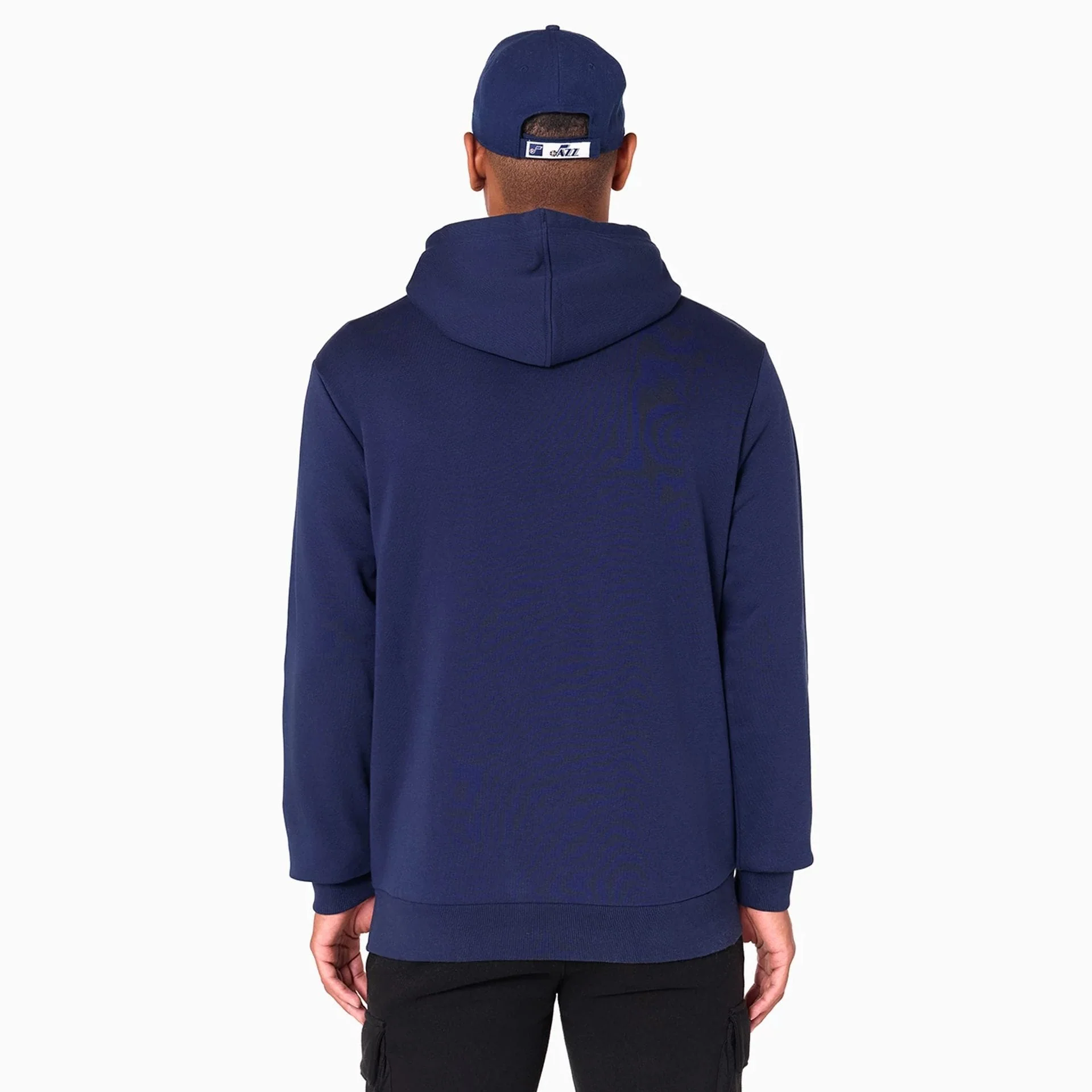 Utah Jazz NBA Navy Pullover Hoodie - Image 7