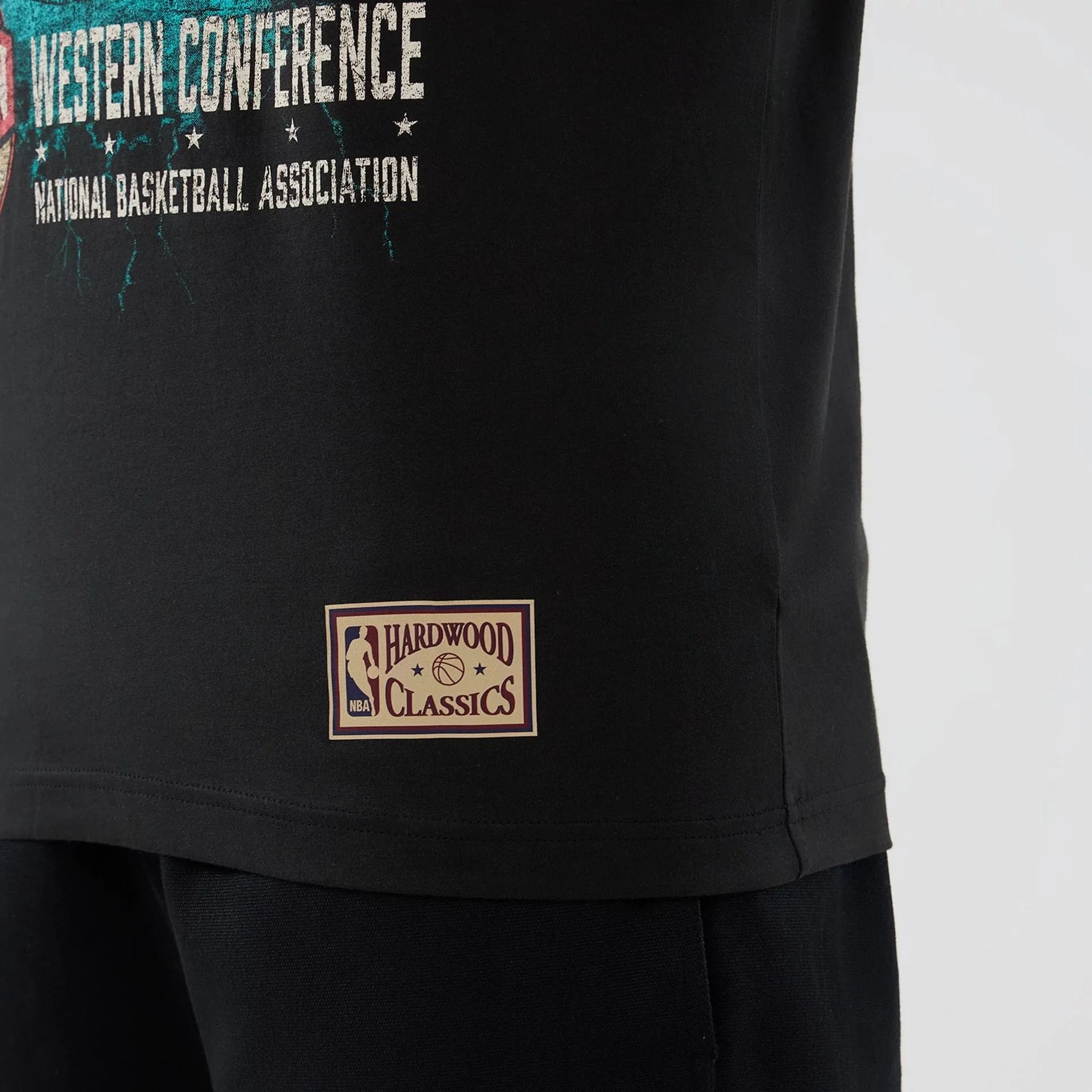 Vancouver Grizzlies NBA Hardwood Classic Black T-Shirt - Image 5