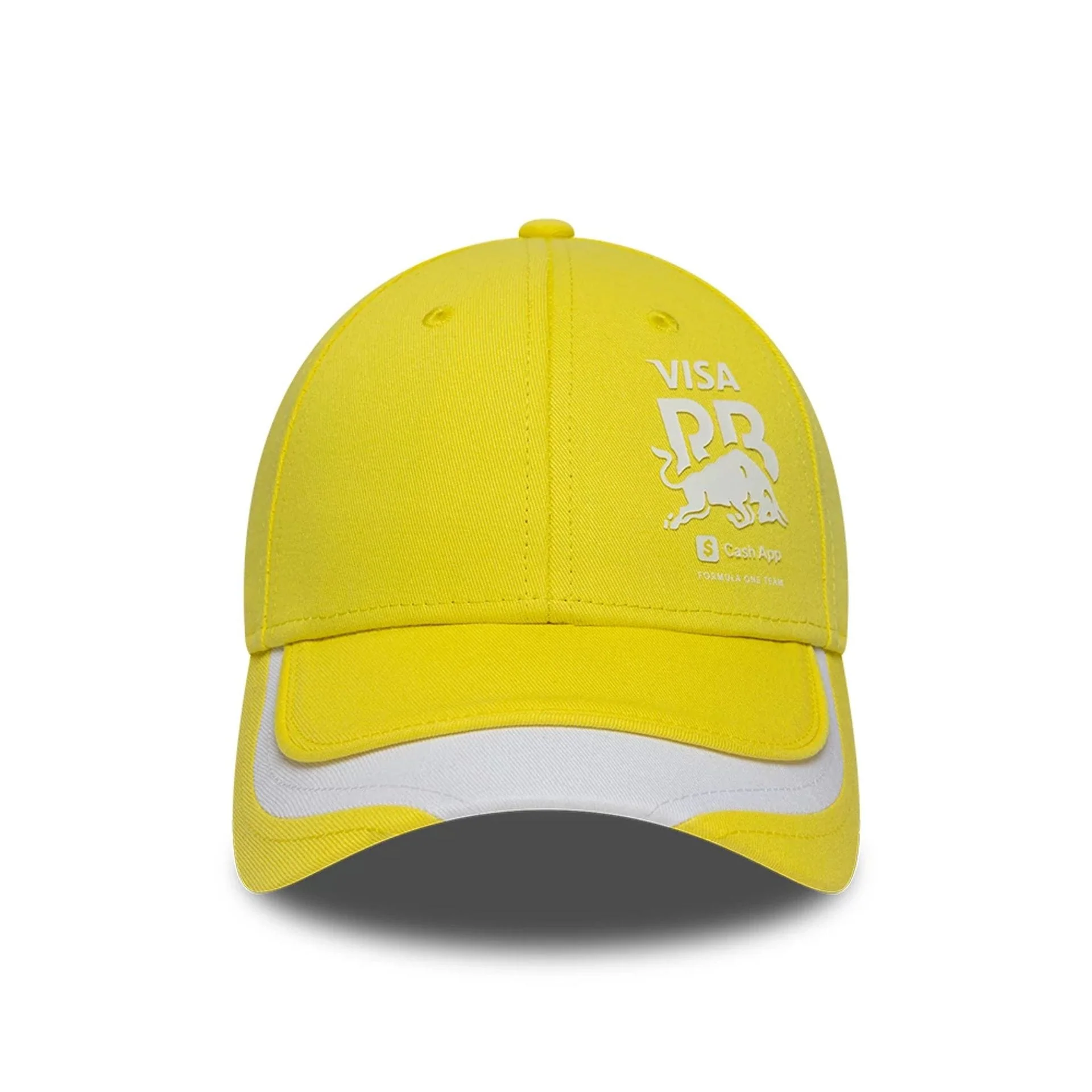 Visa Cash App Racing Bulls Citrus Miami & Madrid Race Special Yellow 9FORTY Adjustable Cap - Image 2