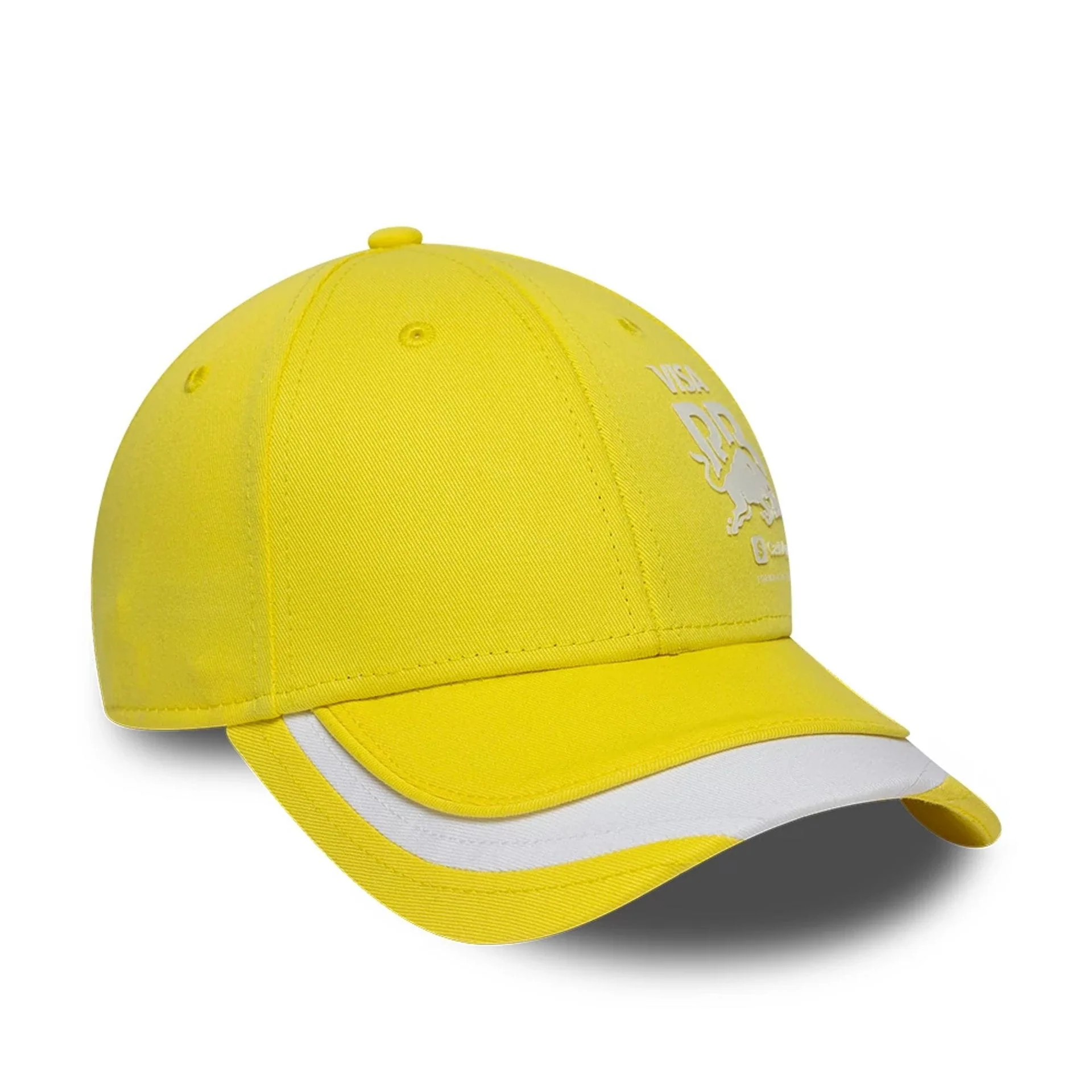 Visa Cash App Racing Bulls Citrus Miami & Madrid Race Special Yellow 9FORTY Adjustable Cap - Image 3