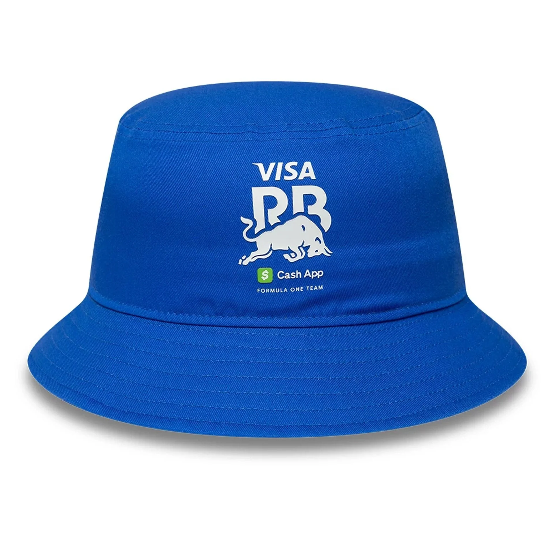 Visa Cash App Racing Bulls Essential Bright Blue Bucket Hat - Image 2