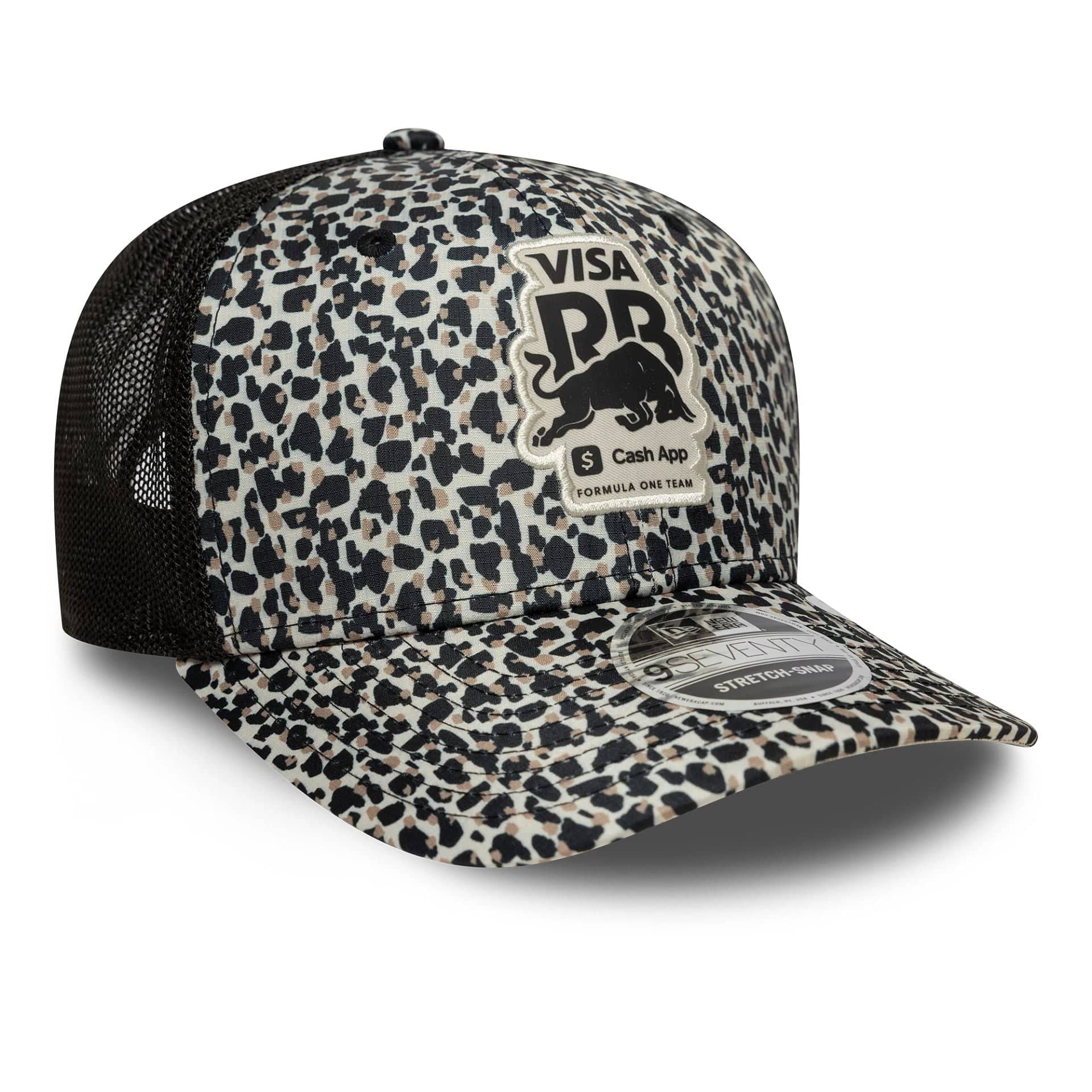 Visa Cash App Racing Bulls Leopard 9SEVENTY Stretch Snap Cap - Image 3