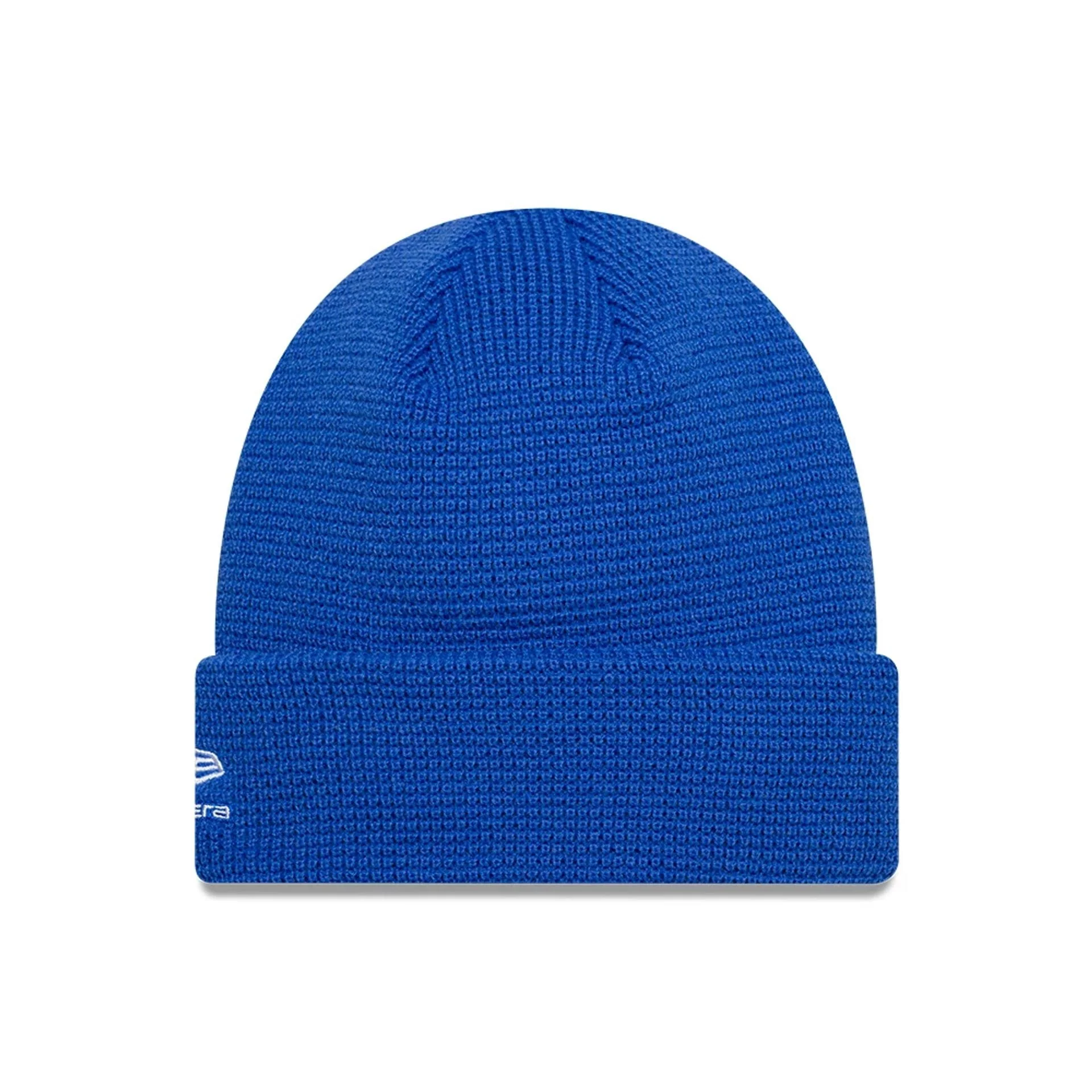 Visa Cash App Racing Bulls Team Waffle Bright Blue Cuff Knit Beanie Hat - Image 2