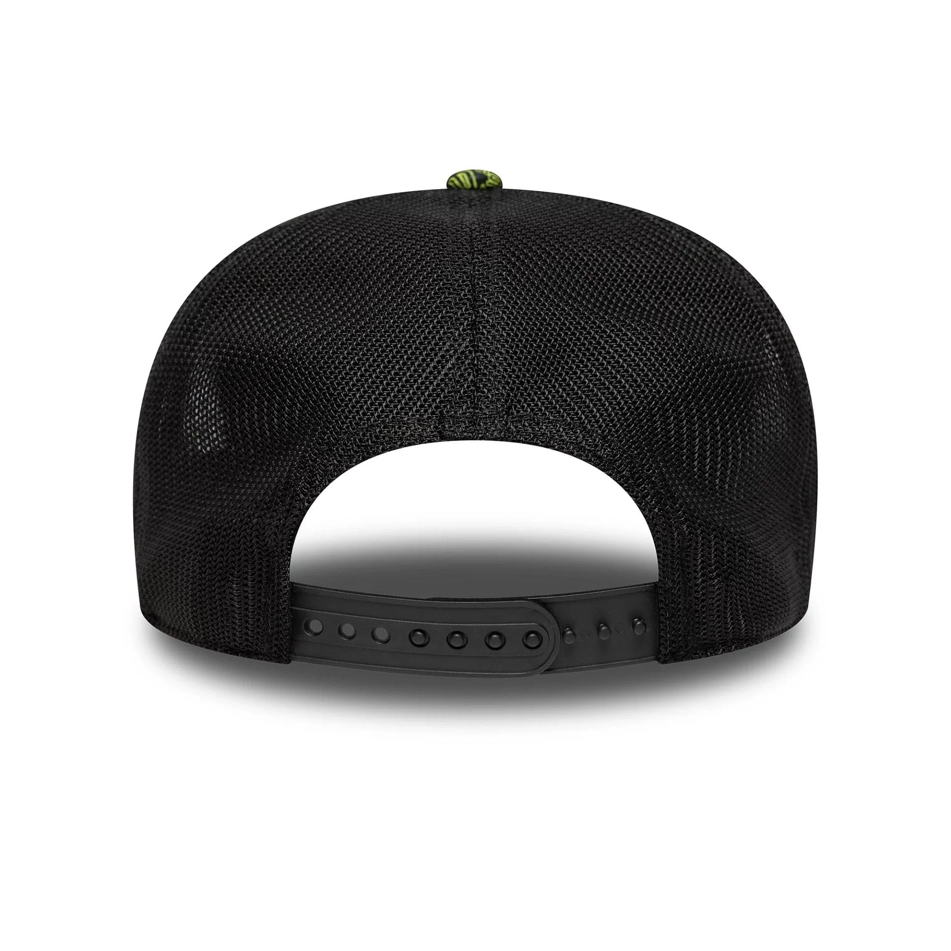 VR46 All Over Print Black 9SEVENTY Stretch Snap Cap - Image 4
