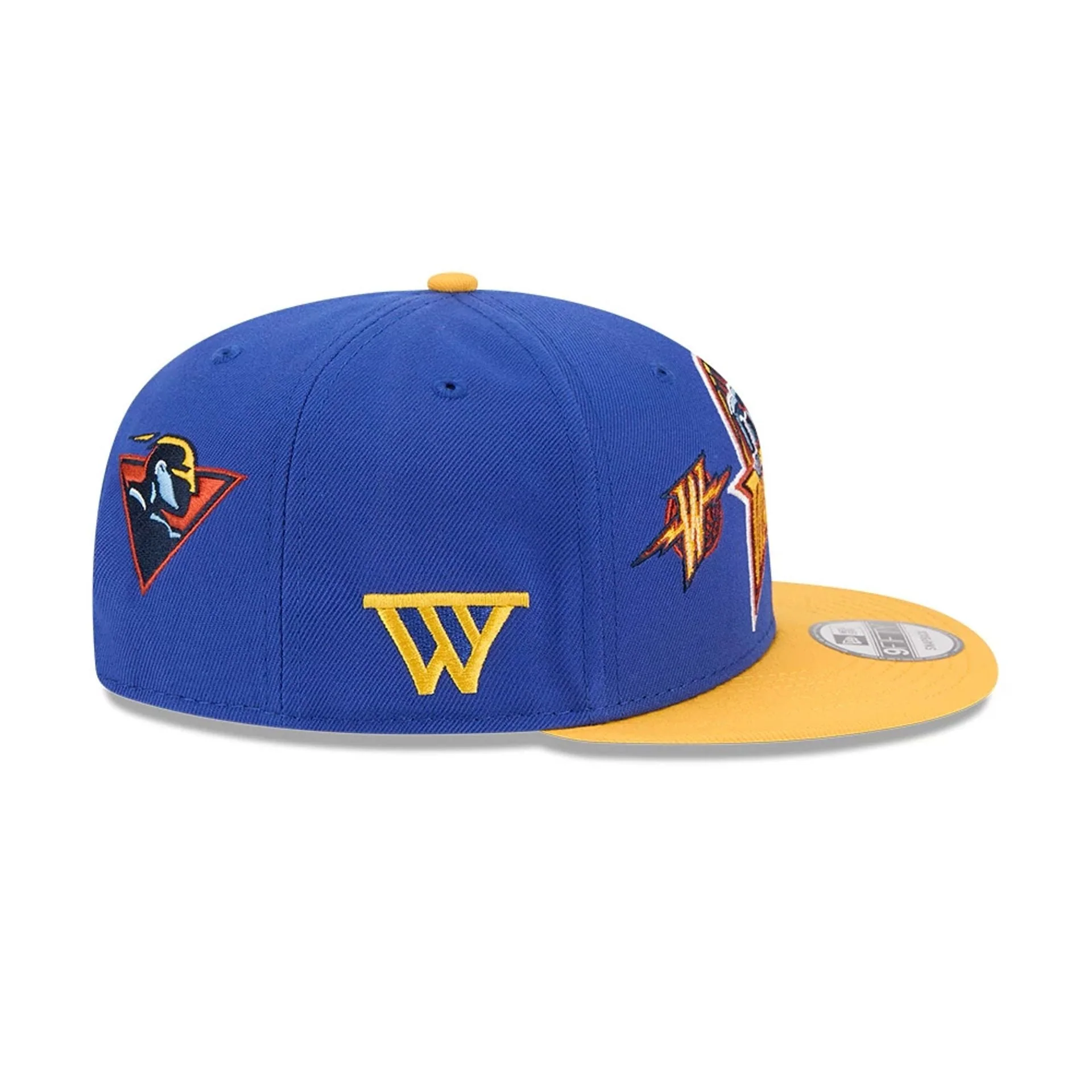 Warriors NBA Hardwood Classic ASG Blue 9FIFTY Snapback Adjustable Cap - Image 7