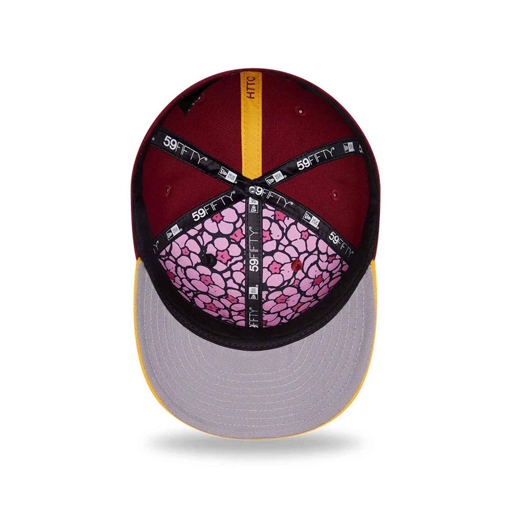 Washington Commanders NFL Draft 2026 Dark Red 59FIFTY Fitted Cap - Image 2