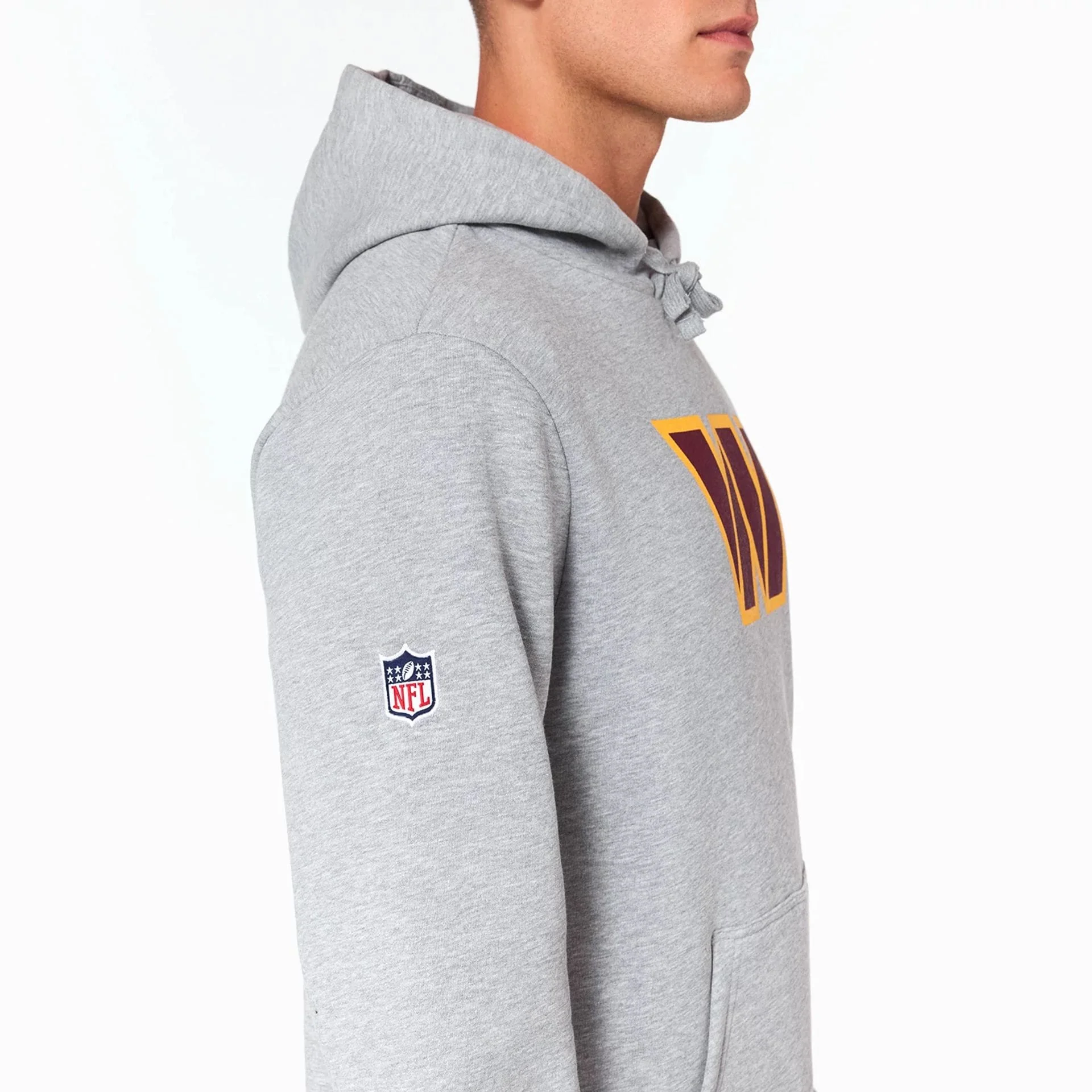 Washington Commanders NFL Grey Pullover Hoodie - Image 3