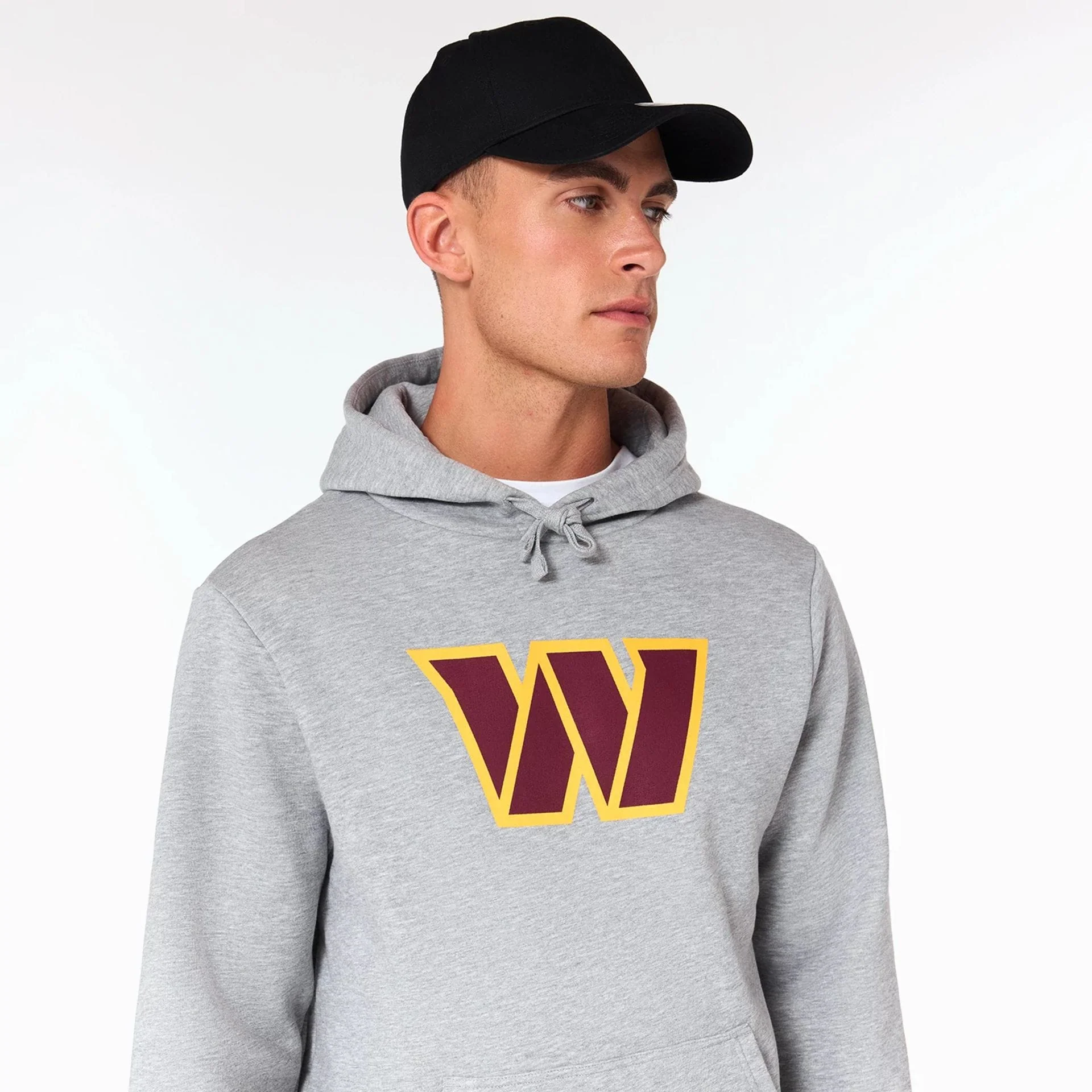 Washington Commanders NFL Grey Pullover Hoodie - Image 7