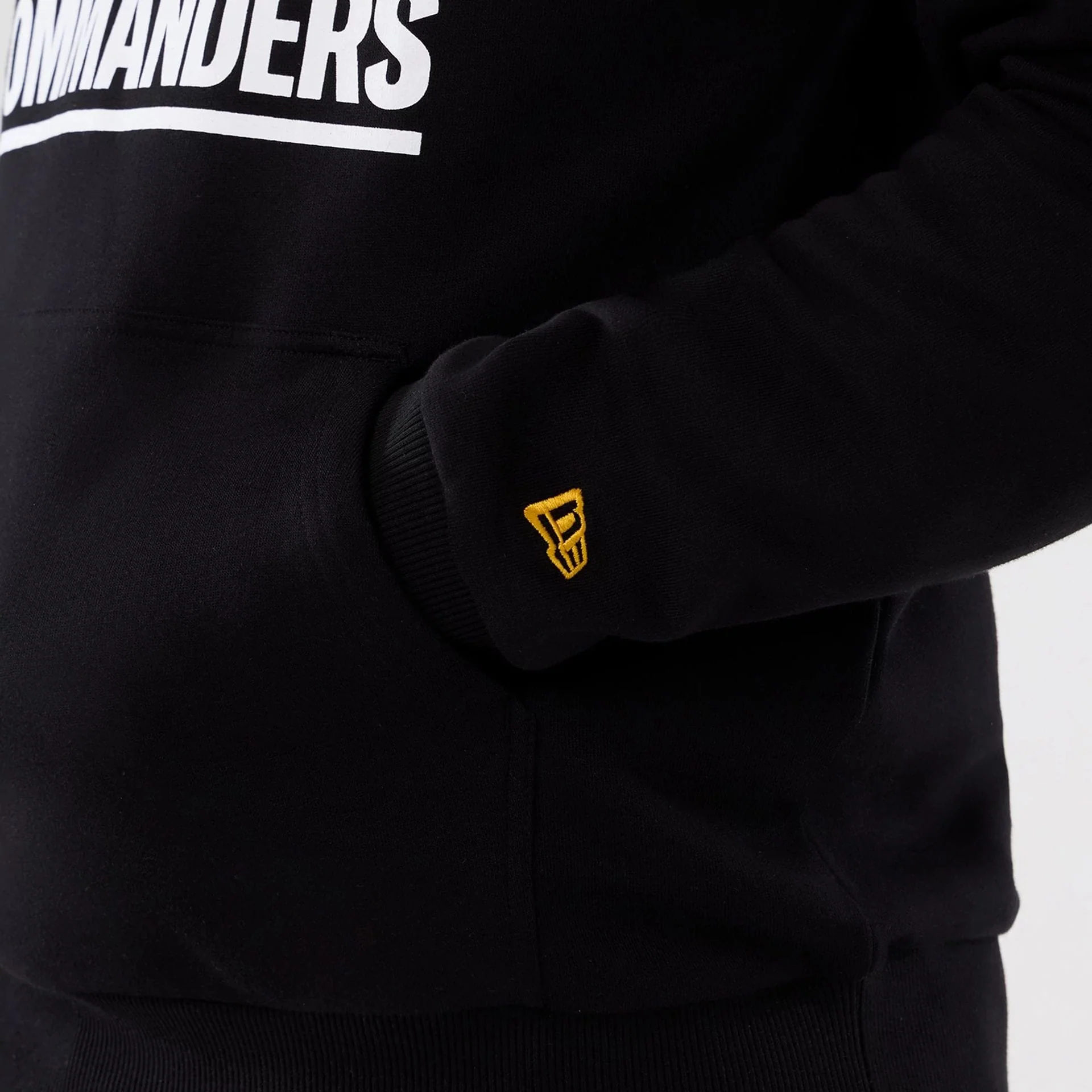 Washington Commanders NFL International Series Games 2025 Black Pullover Hoodie - Image 4