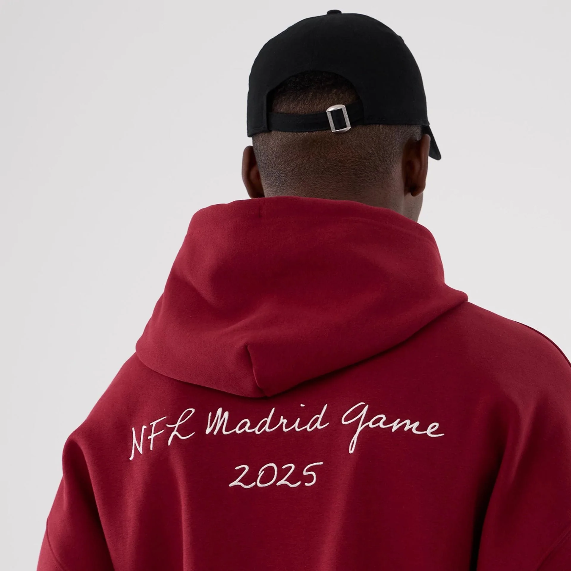 Washington Commanders NFL International Series Games 2025 Dark Red Premium Pullover Hoodie - Image 6