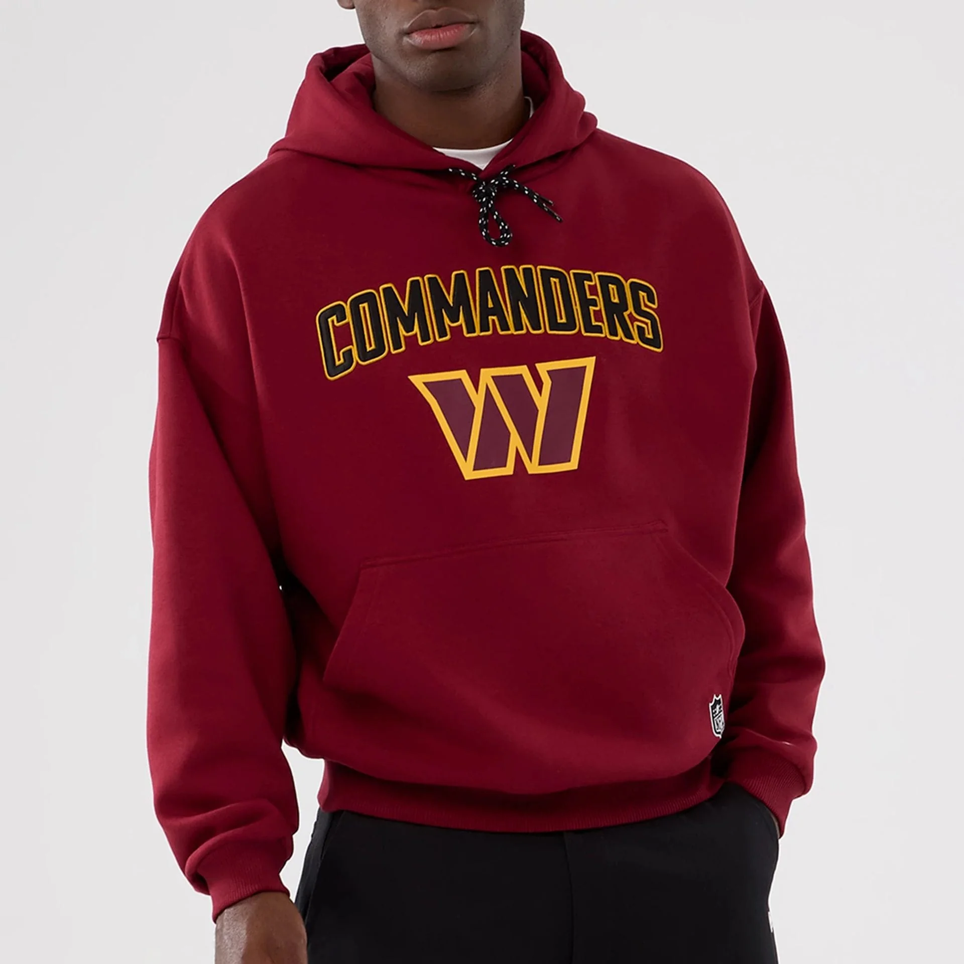 Washington Commanders NFL International Series Games 2025 Dark Red Premium Pullover Hoodie - Image 7