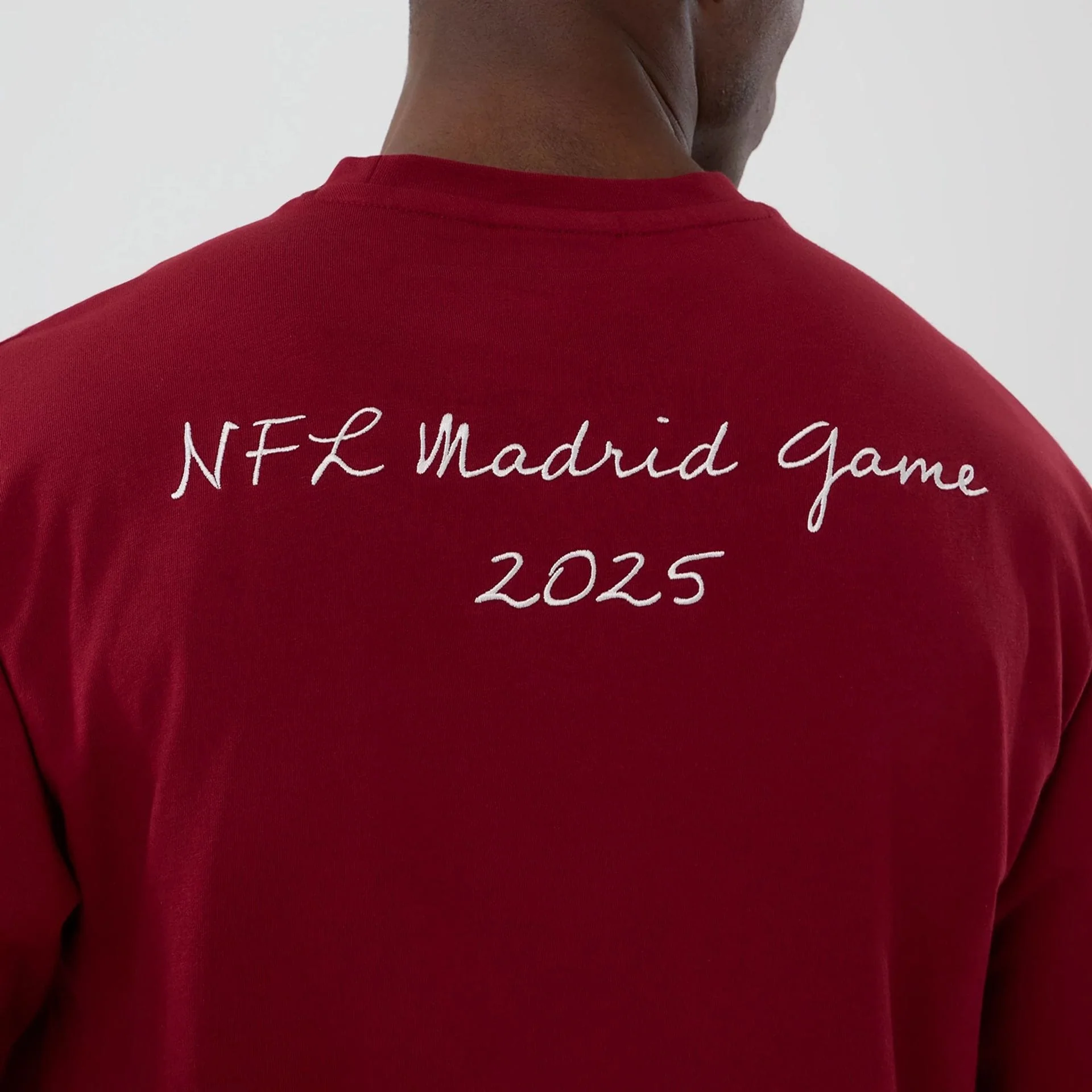 Washington Commanders NFL International Series Games 2025 Dark Red Premium T-Shirt - Image 4