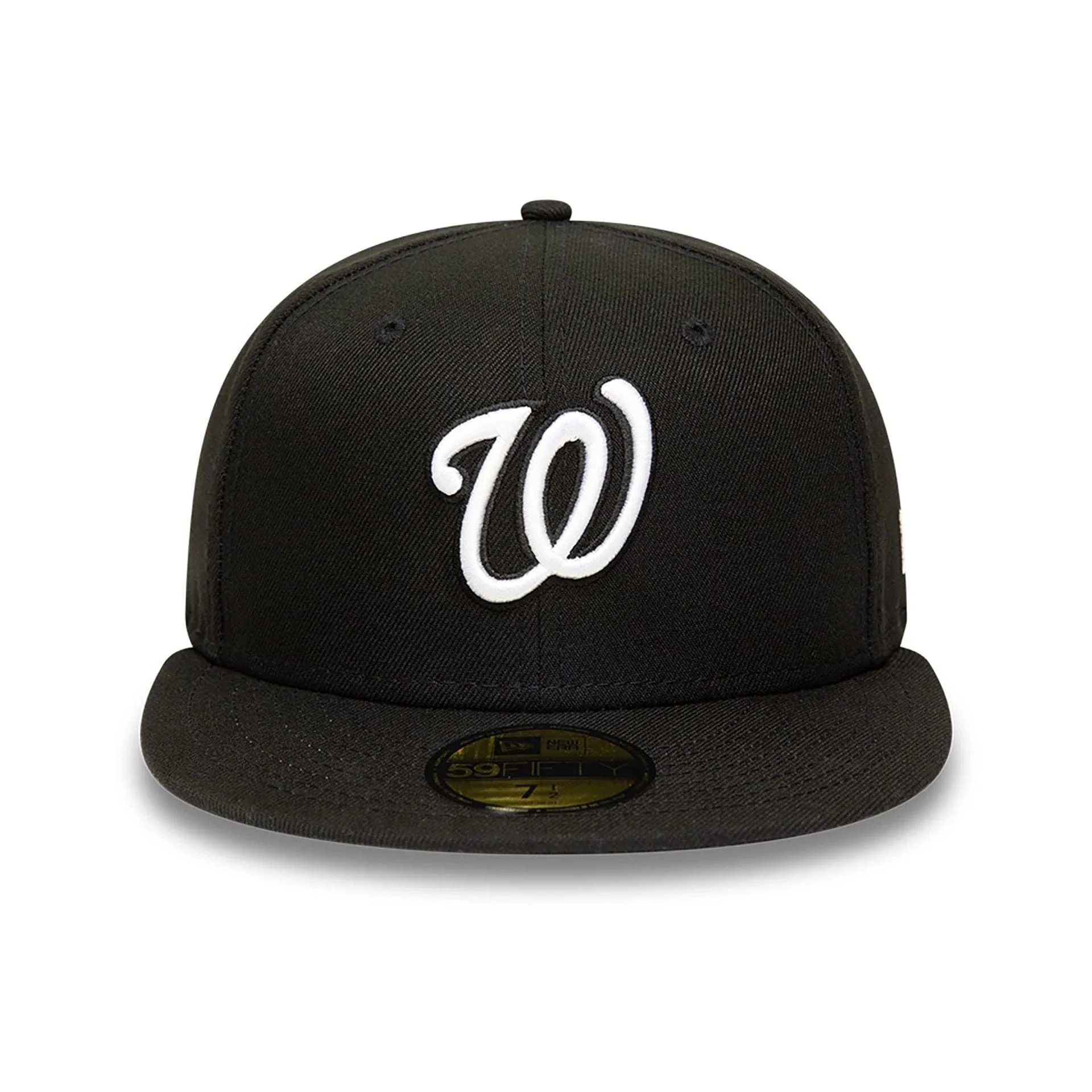 Washington Nationals MLB Black and White 59FIFTY Fitted Cap - Image 5
