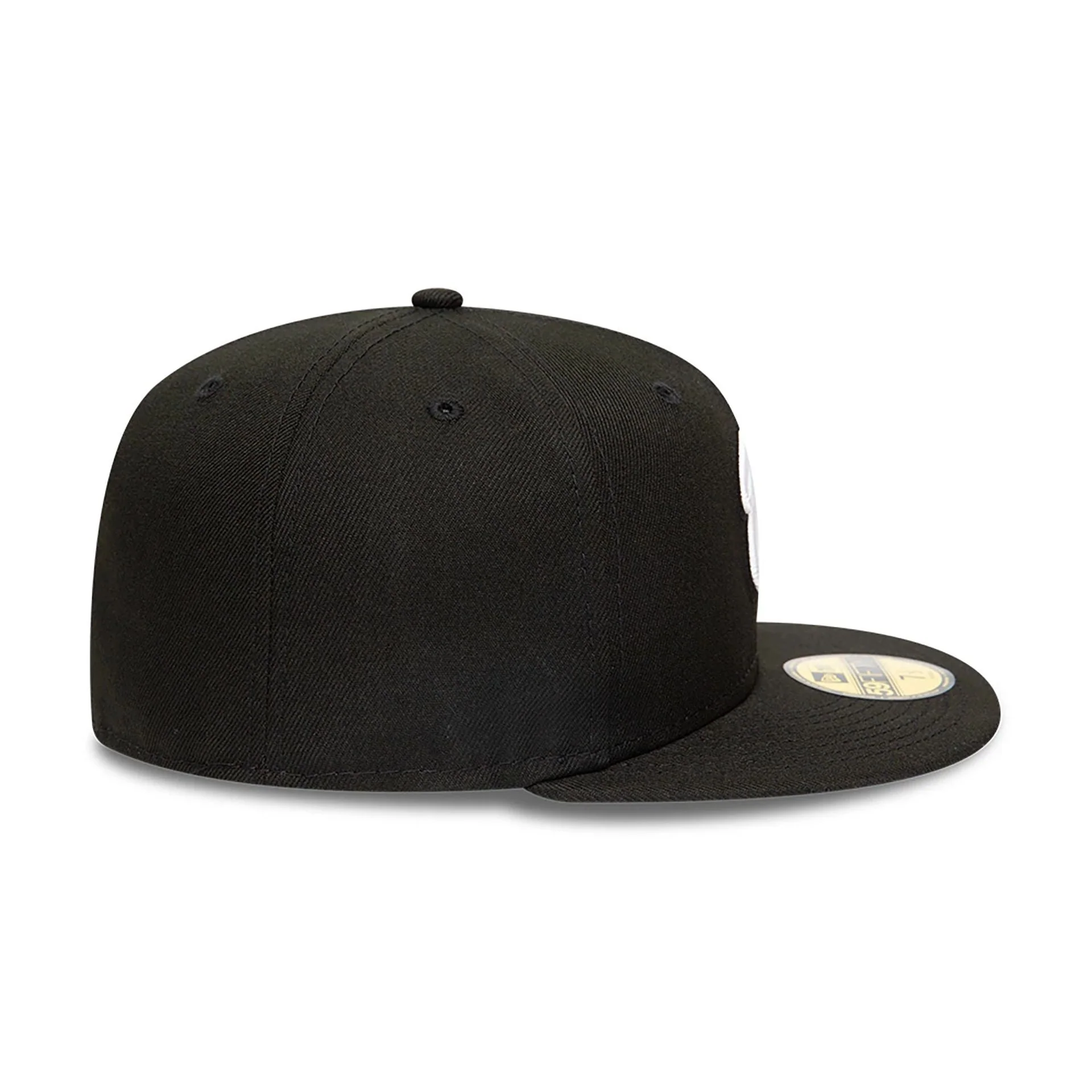 Washington Nationals MLB Black and White 59FIFTY Fitted Cap - Image 7