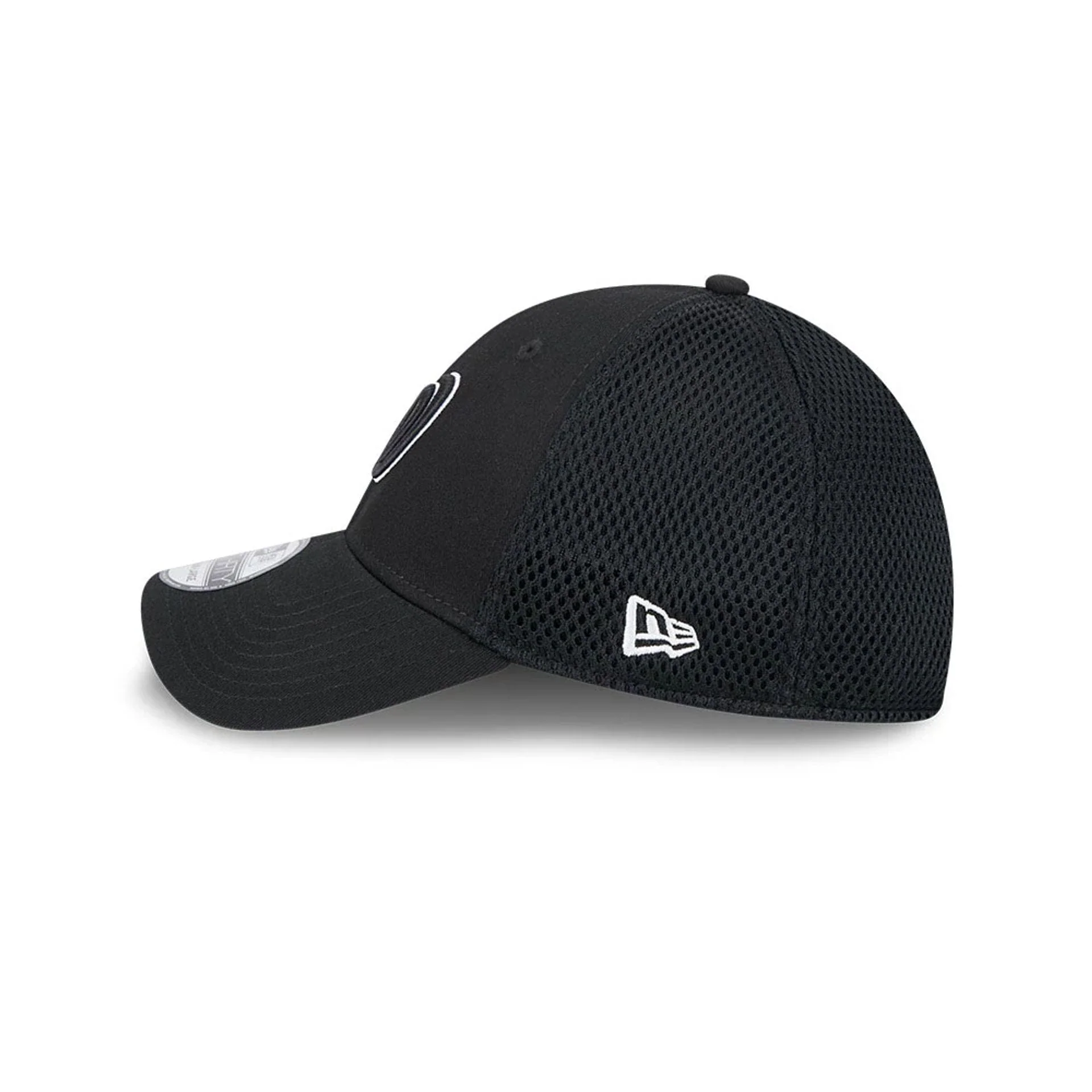 Washington Nationals MLB Evergreen Neo Black 39THIRTY Stretch Fit Cap - Image 5