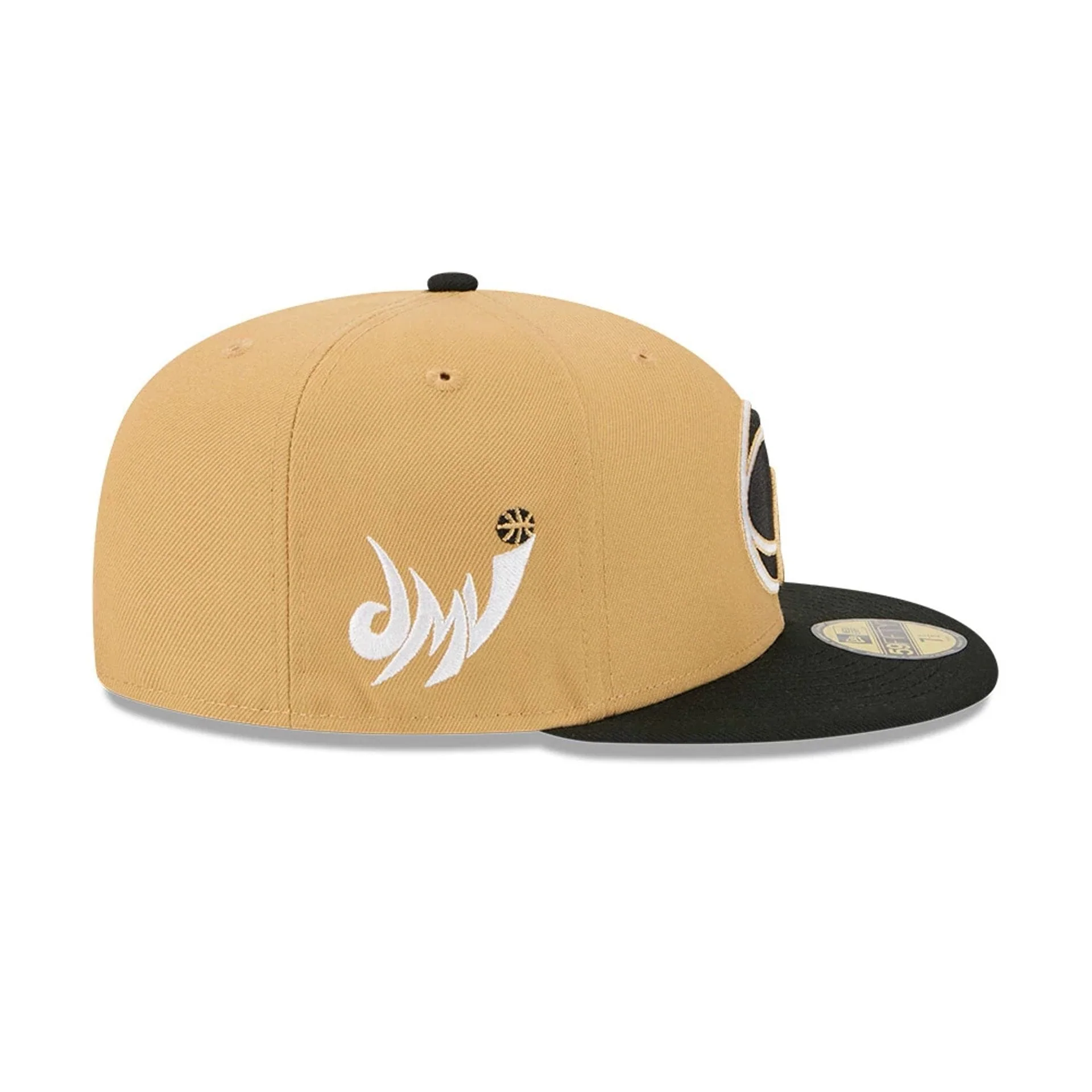 Washington Wizards NBA City Edition Beige 59FIFTY Fitted Cap - Image 6