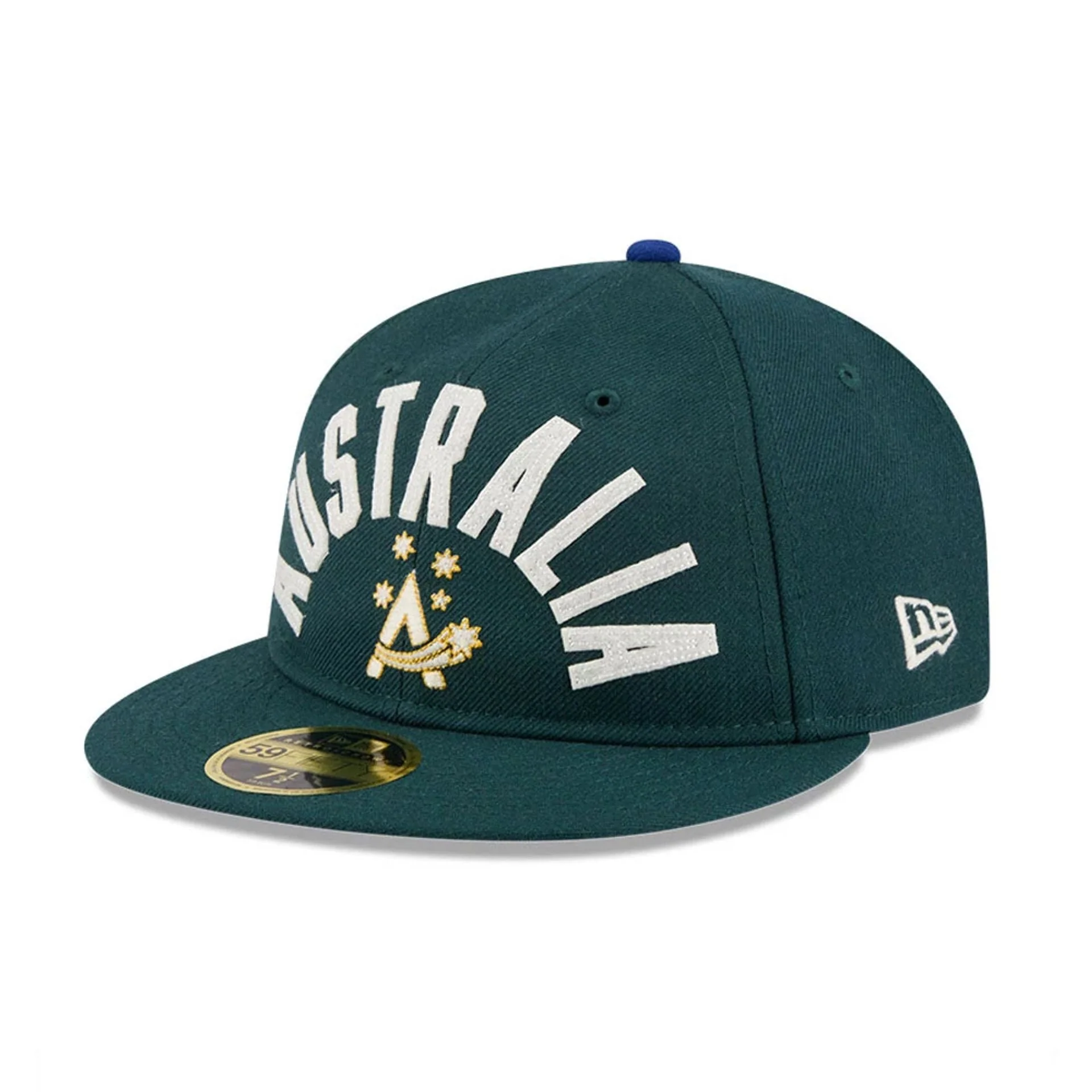 WBC Australia Dark Green Retro Crown 59FIFTY Fitted Cap - Image 4