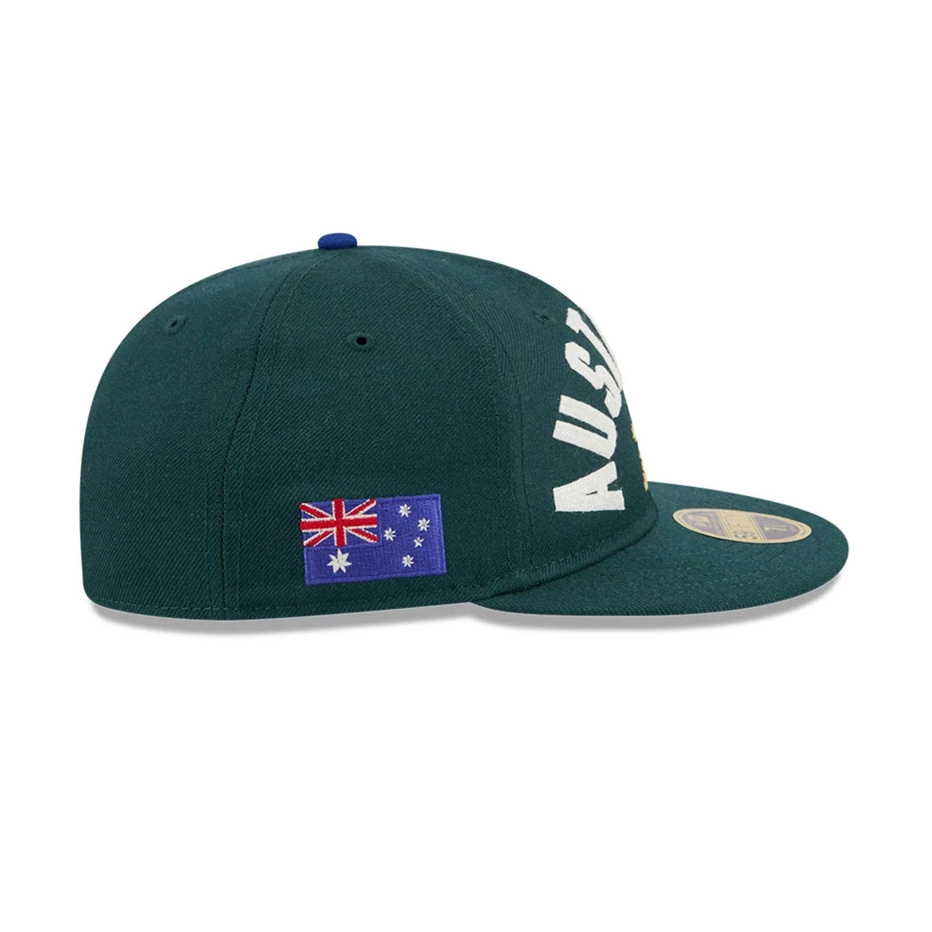WBC Australia Dark Green Retro Crown 59FIFTY Fitted Cap - Image 5