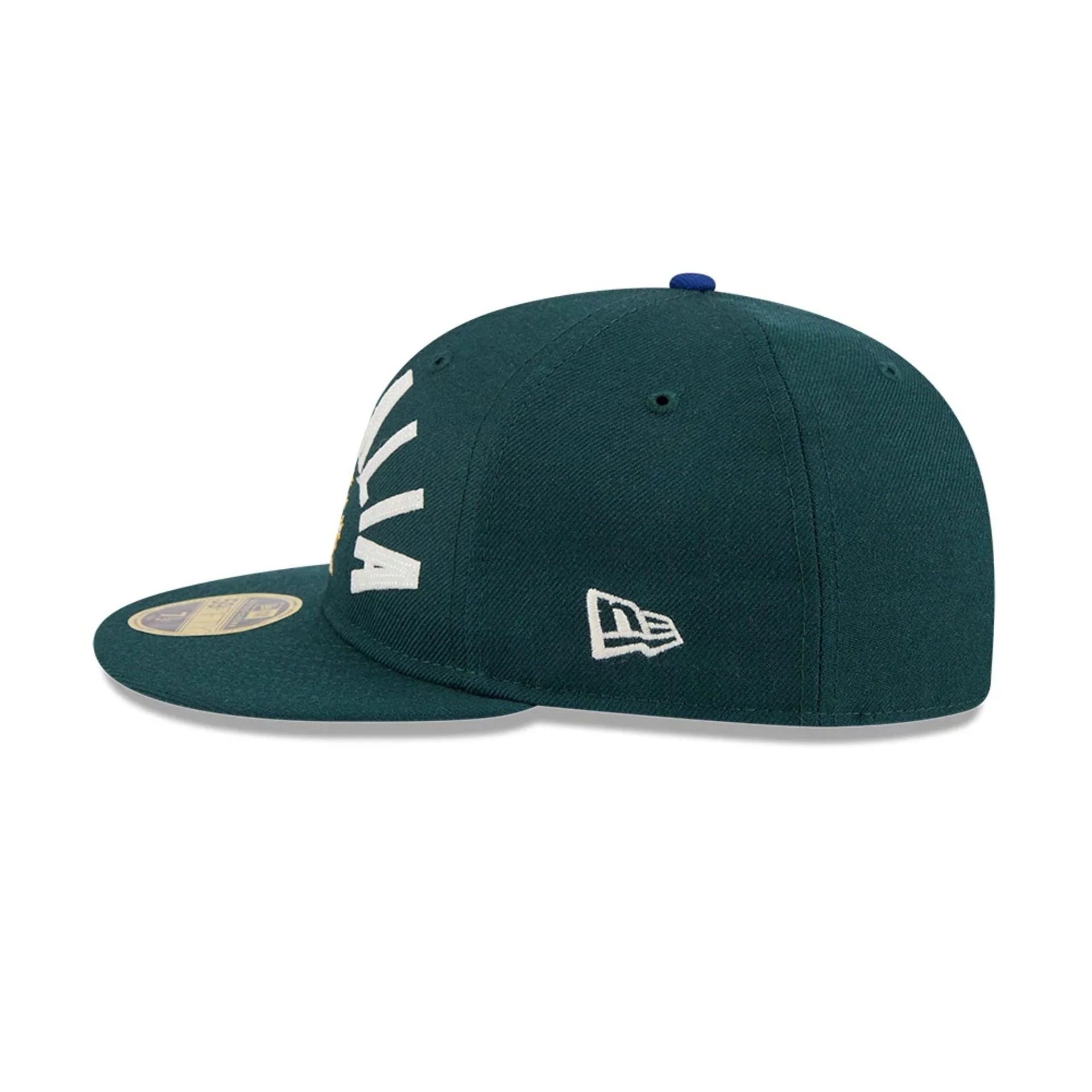 WBC Australia Dark Green Retro Crown 59FIFTY Fitted Cap - Image 6