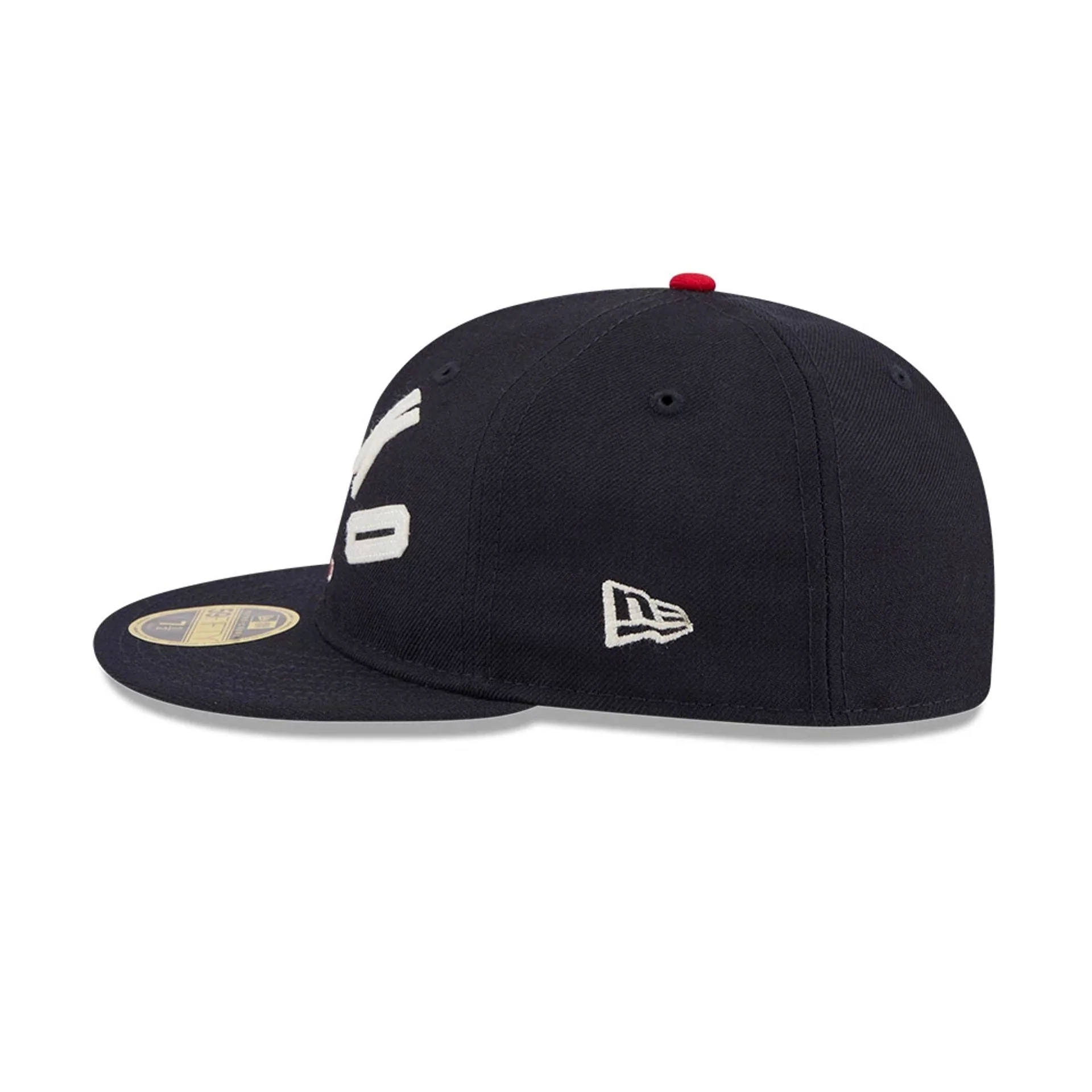 WBC Czech Republic Classical Script Navy Retro Crown 59FIFTY Fitted Cap - Image 6