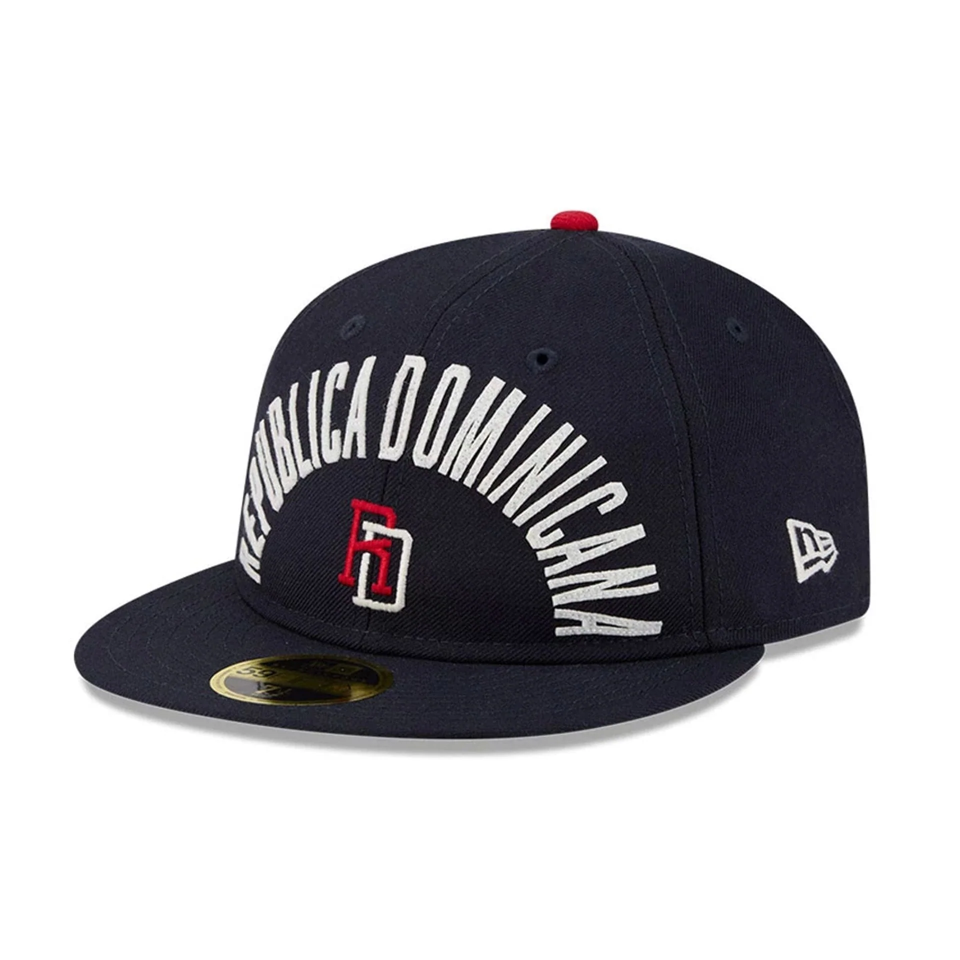 WBC Dominican Republic Navy Retro Crown 59FIFTY Fitted Cap - Image 4