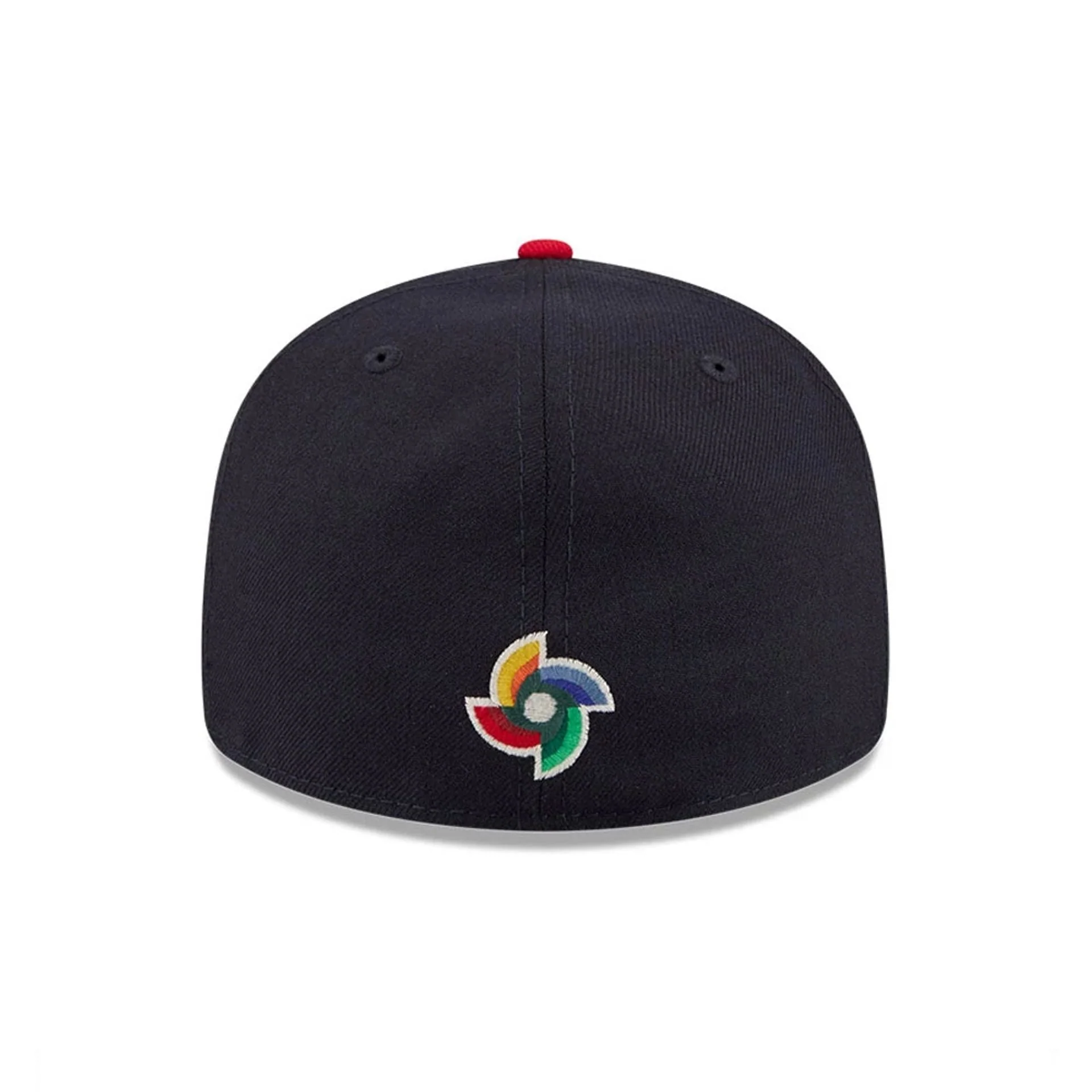 WBC Panama Classical Script Navy Retro Crown 59FIFTY Fitted Cap - Image 7