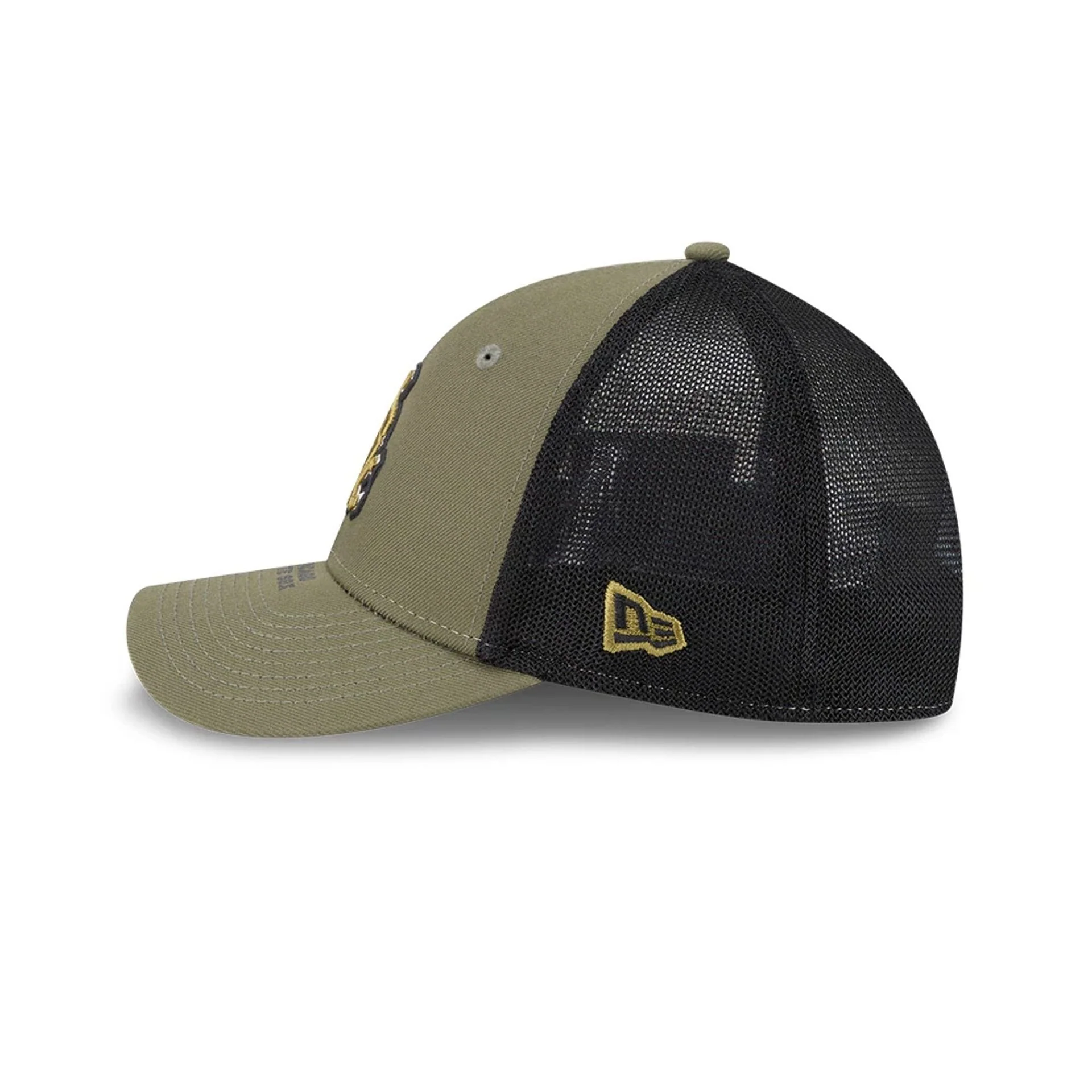 White Sox MLB Armed Forces Day 2026 Green 39THIRTY M-Crown Stretch Fit Cap - Image 5