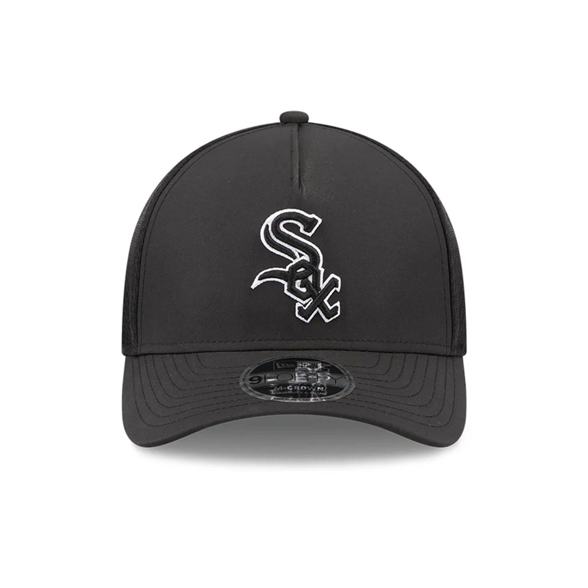 White Sox MLB Batting Practice 2026 Black 9FORTY M-Crown A-Frame Adjustable Cap - Image 2
