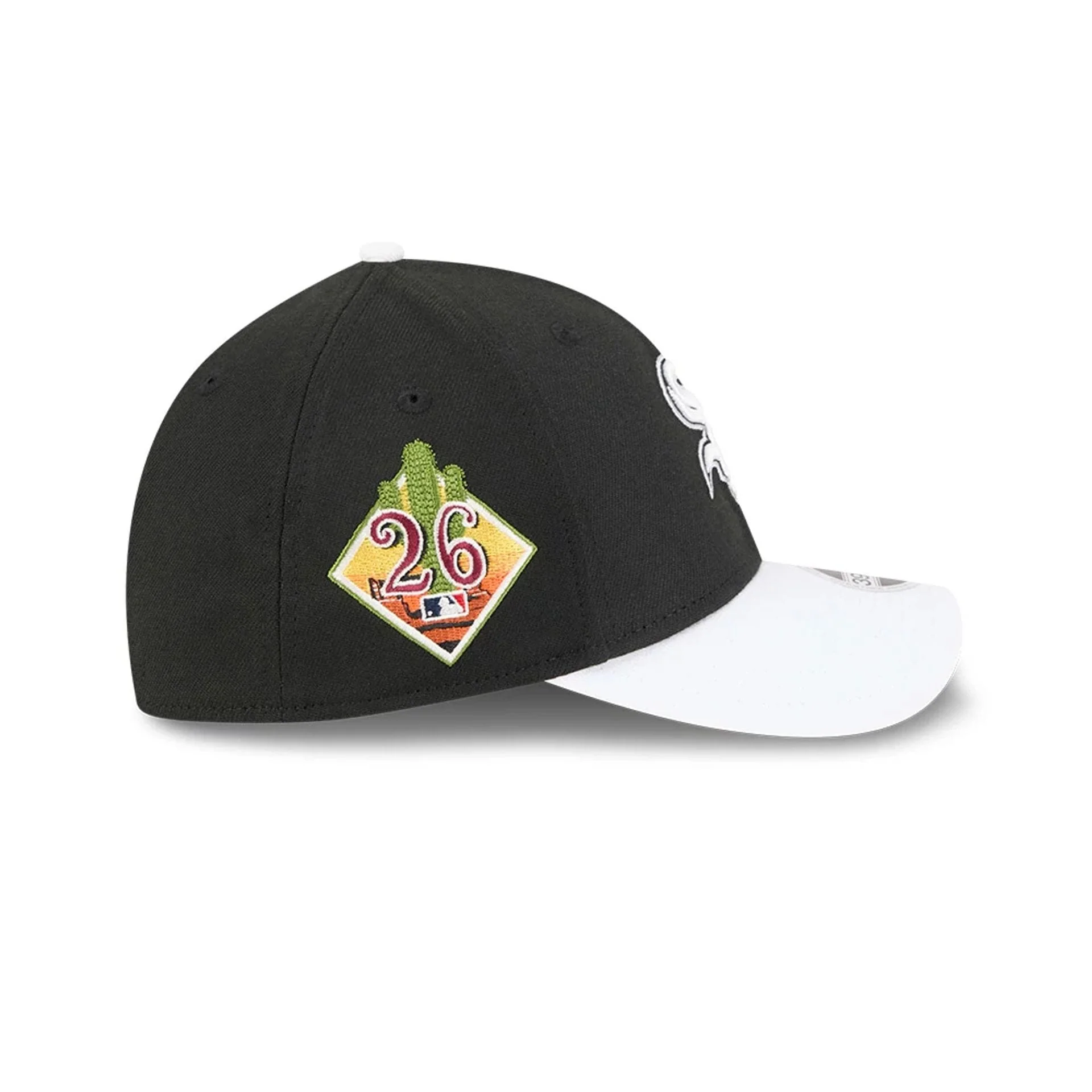 White Sox MLB Spring Training 2026 Black 39THIRTY M-Crown Stretch Fit Cap - Image 5