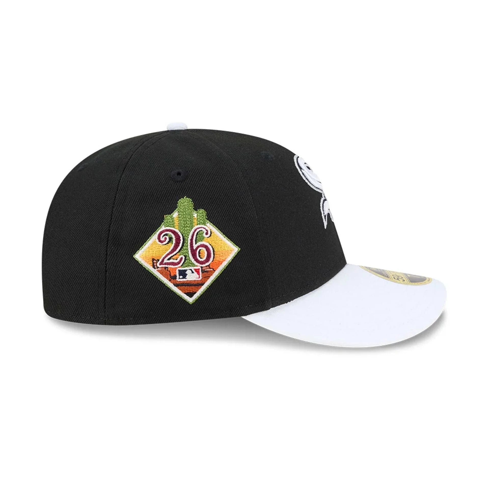 White Sox MLB Spring Training 2026 Black Low Profile 59FIFTY Fitted Cap - Image 5