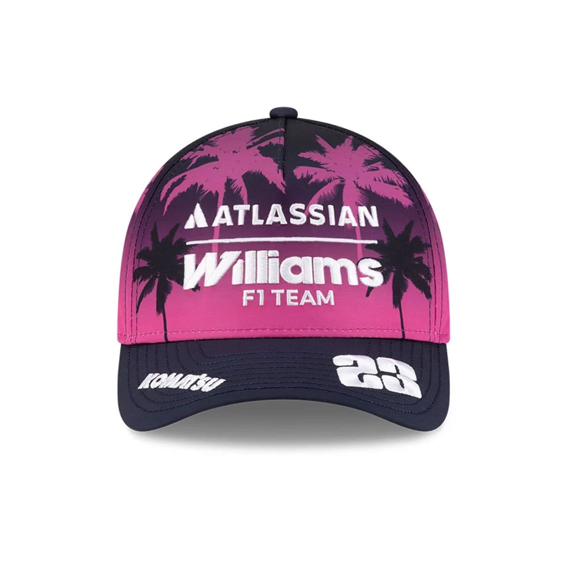 Williams Alex Albon Miami Navy 9FORTY M-Crown A-Frame Adjustable Cap - Image 3