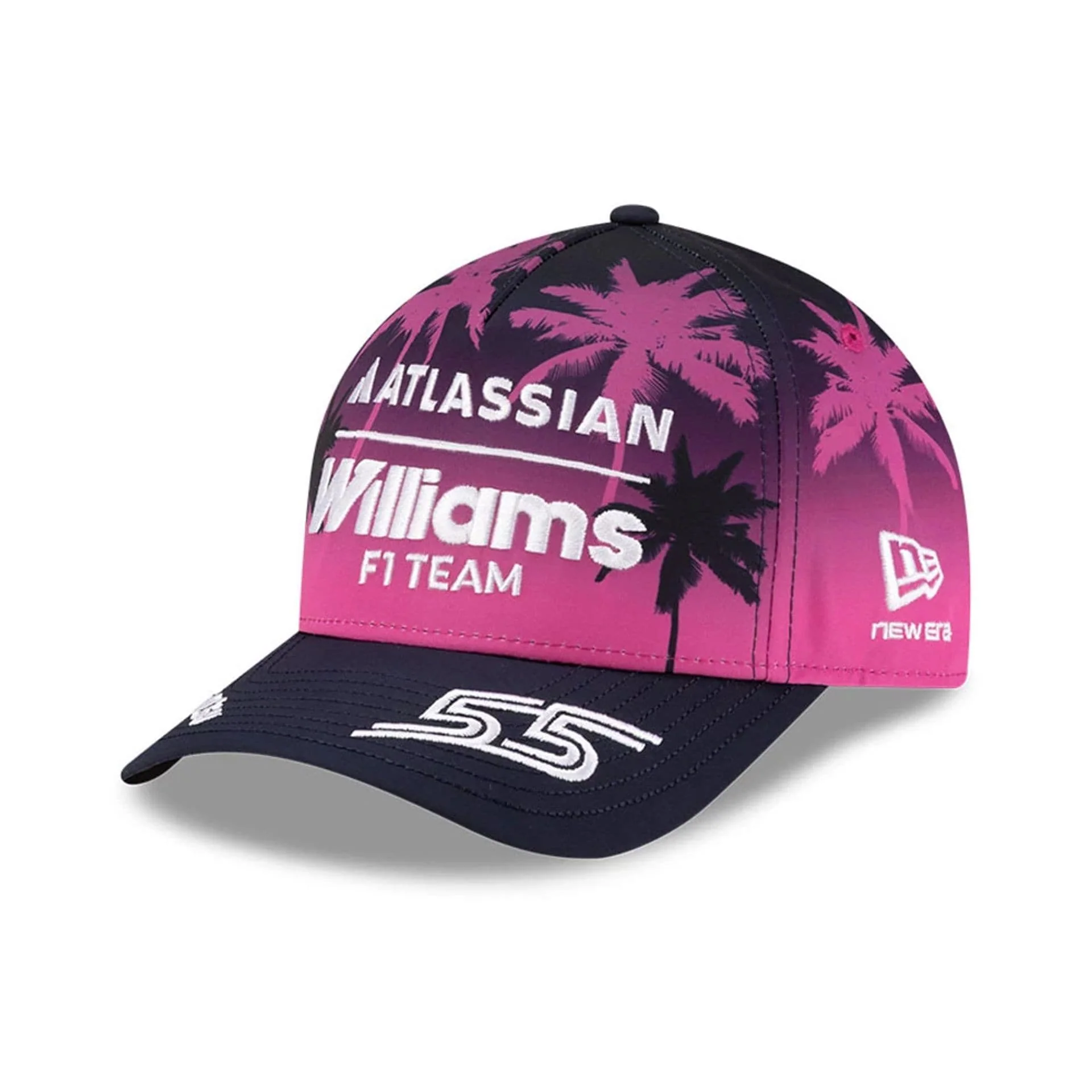 Williams Carlos Sainz Miami Navy 9FORTY M-Crown A-Frame Adjustable Cap - Image 4