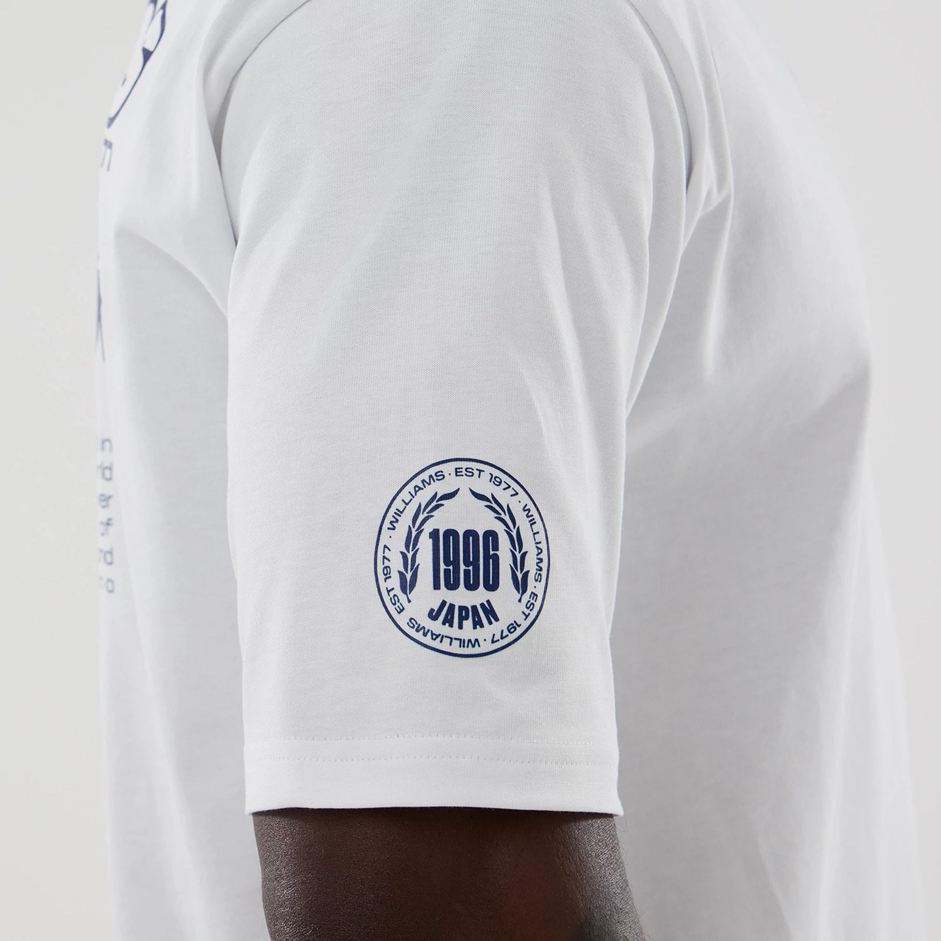 Williams Japan 1996 White Oversized T-Shirt - Image 6