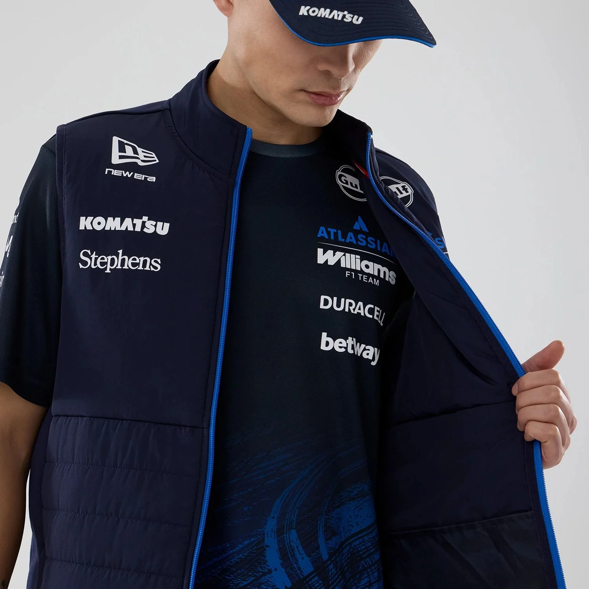 Williams Navy Gilet - Image 7