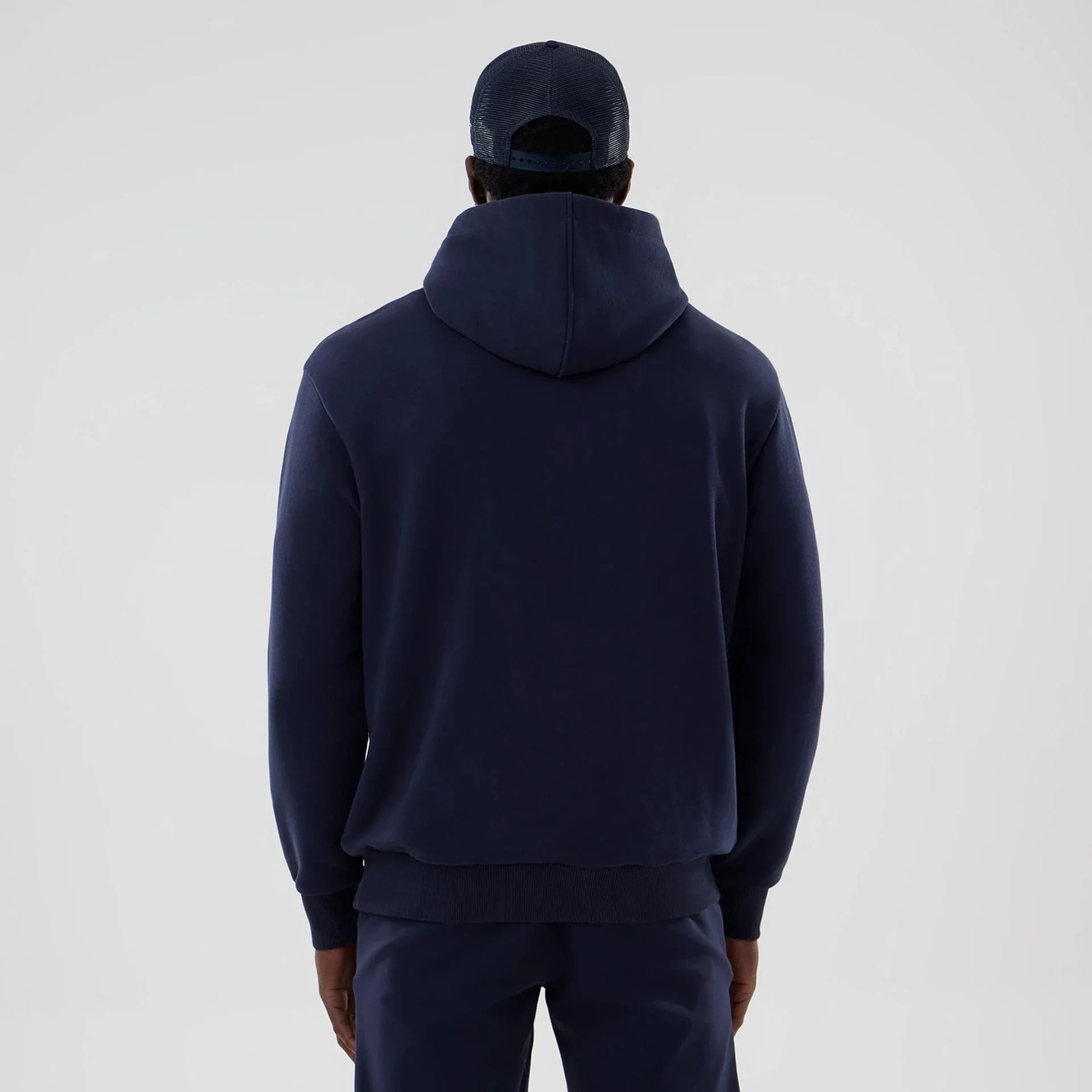Williams Navy Oversized Pullover Hoodie - Image 2