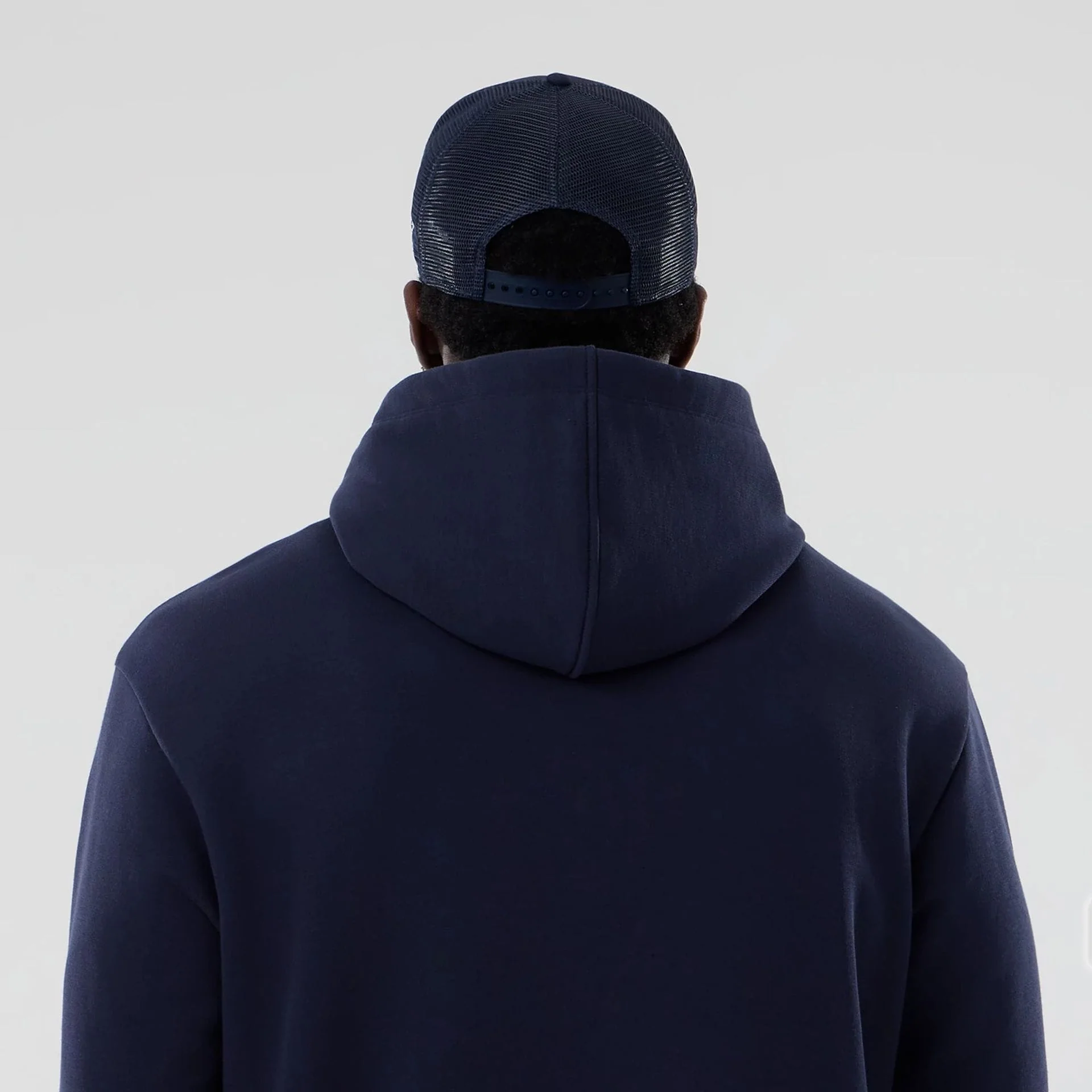 Williams Navy Oversized Pullover Hoodie - Image 7
