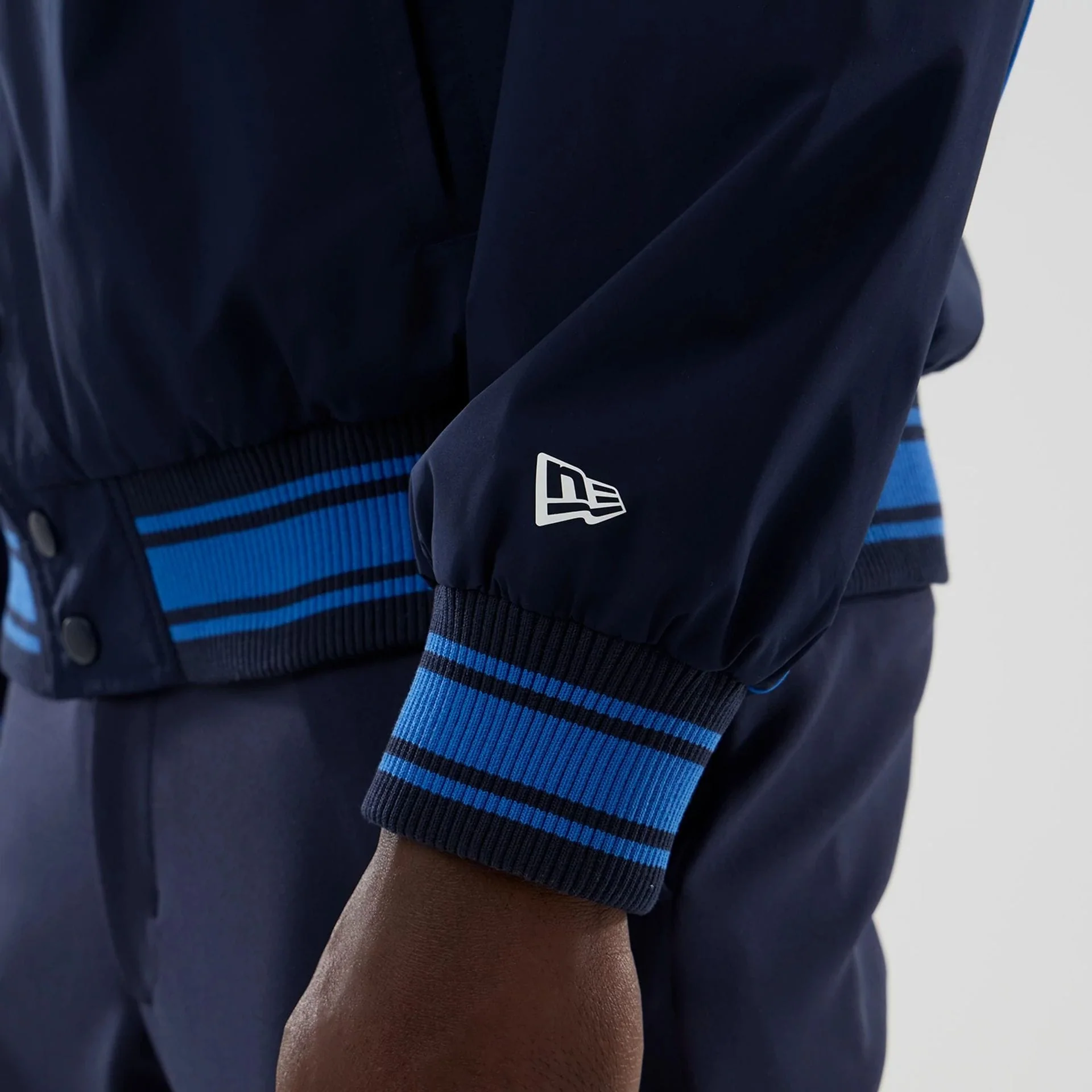 Williams Navy Varsity Jacket - Image 6