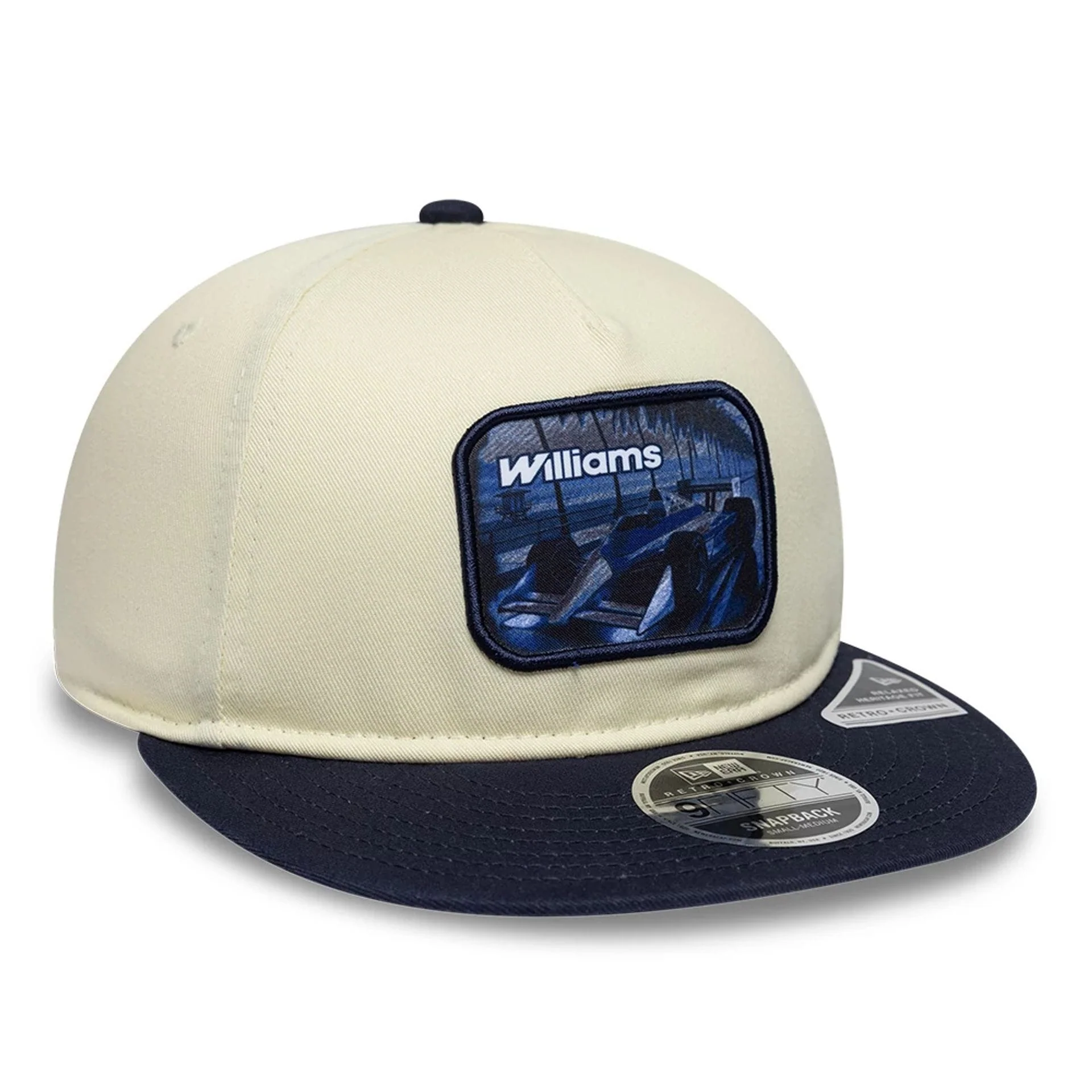 Williams New Wave Cream Retro Crown 9FIFTY Adjustable Cap - Image 3