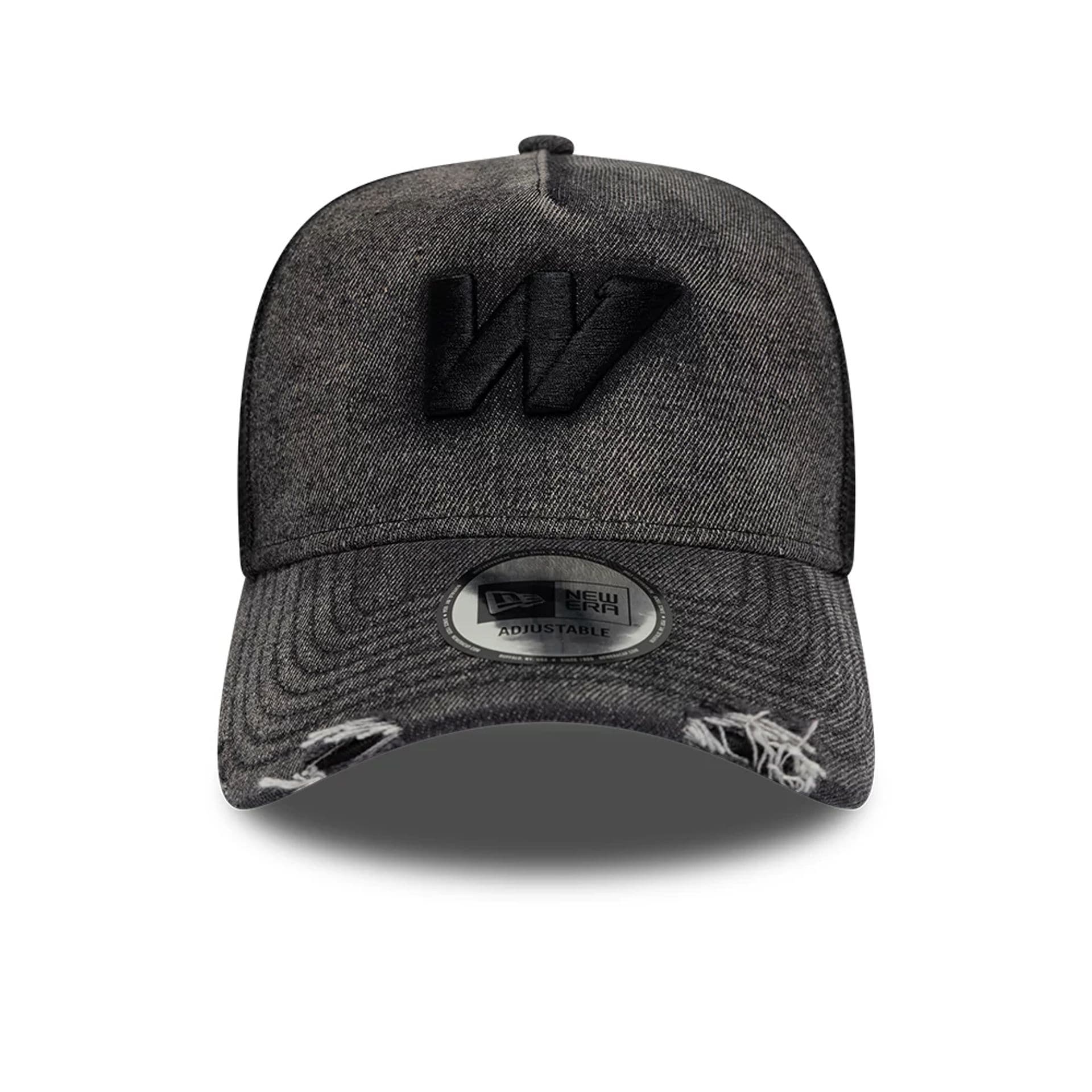 Williams New Wave Denim Black 9FORTY A-Frame Trucker Adjustable Cap - Image 2