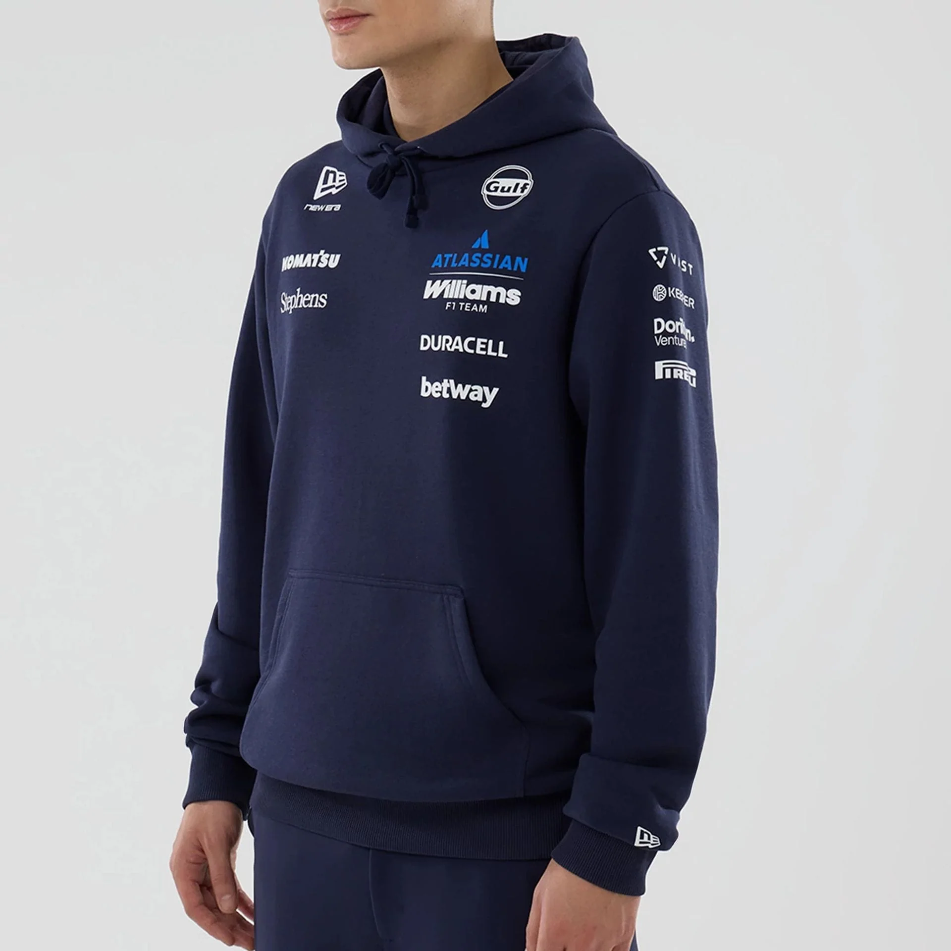Williams Replica Navy Pullover Hoodie - Image 5