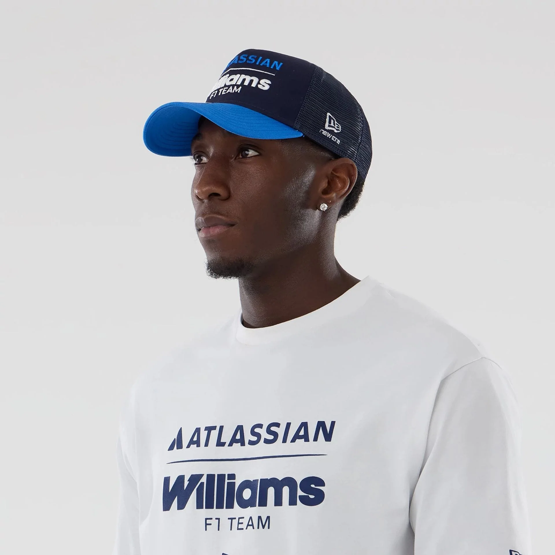 Williams White Oversized T-Shirt - Image 7